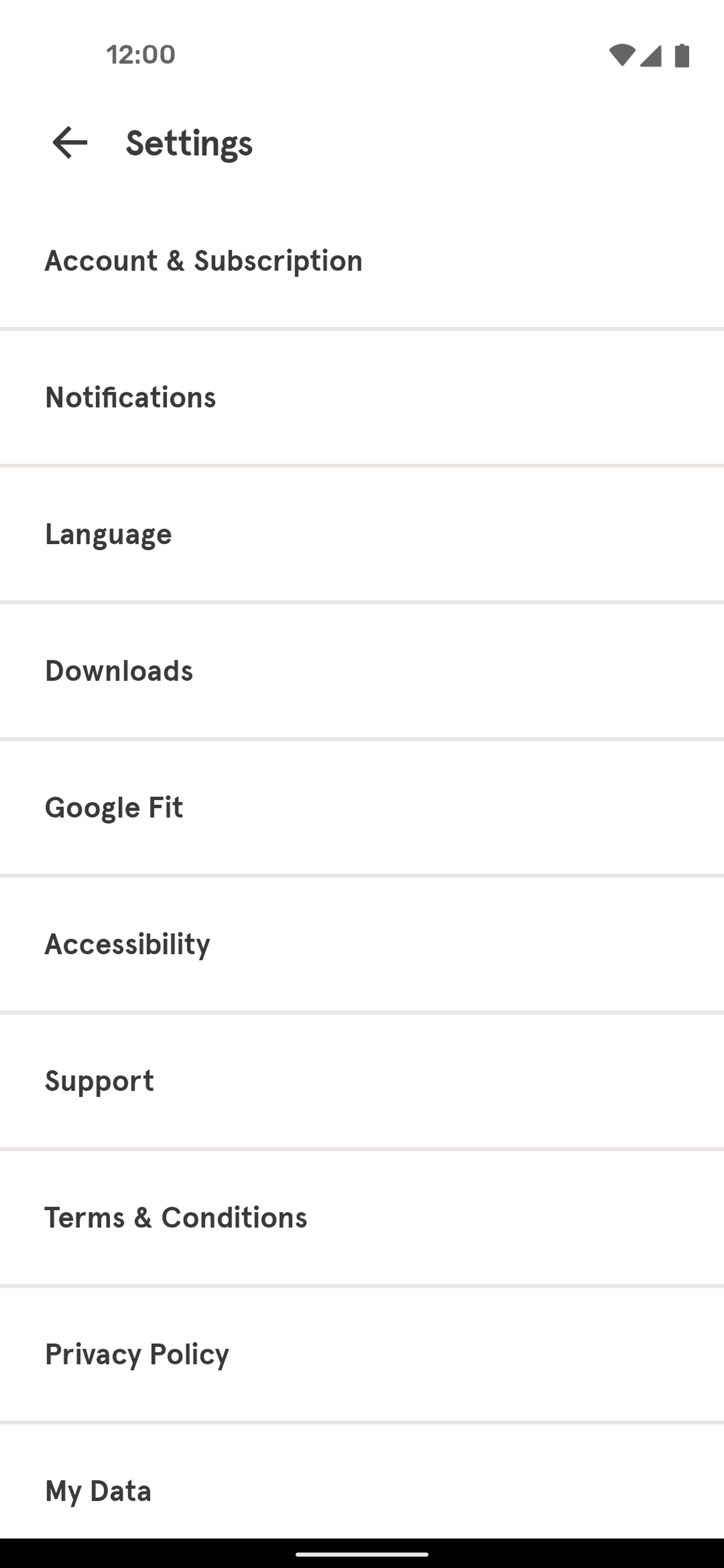 Headspace Android Health & Fitness interface screenshot 16