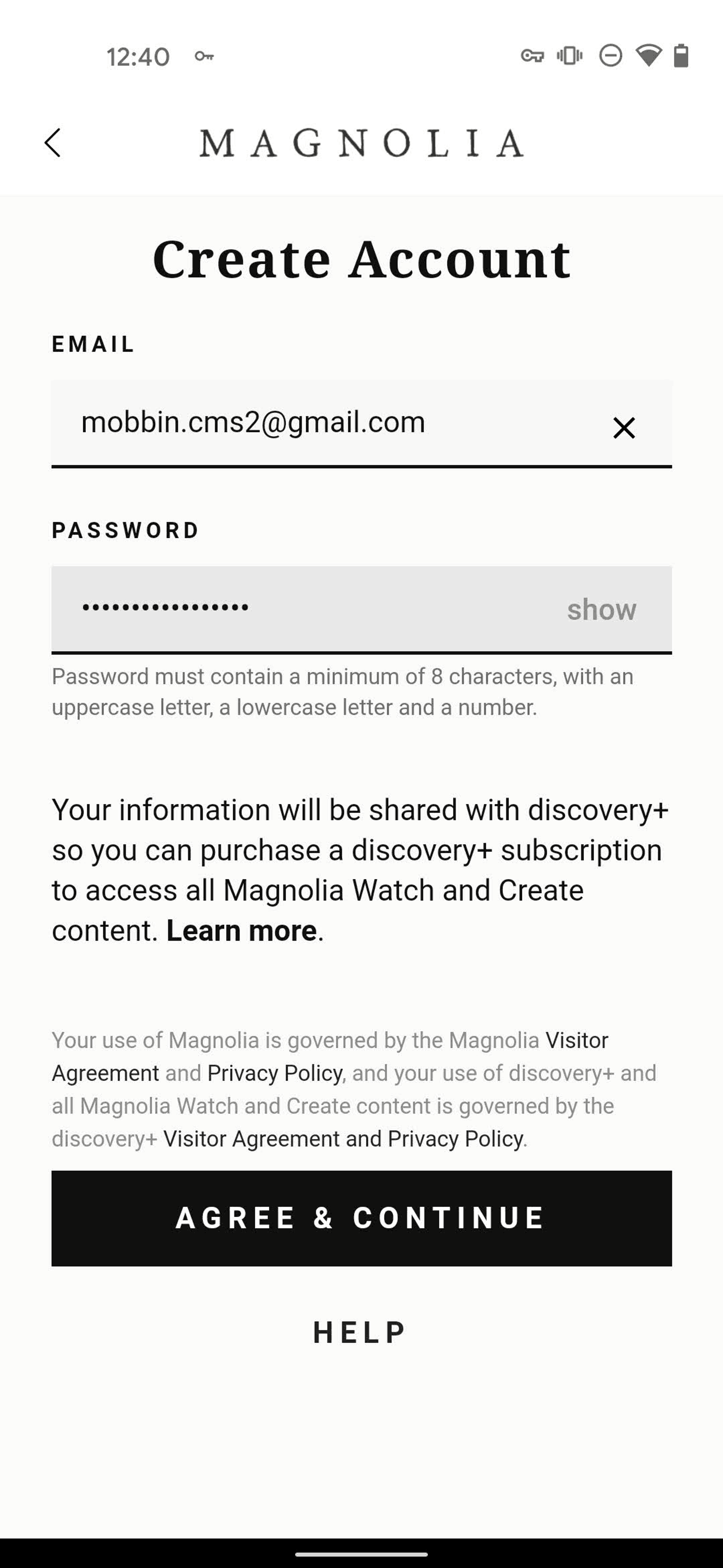 Magnolia Android Entertainment interface screenshot 13