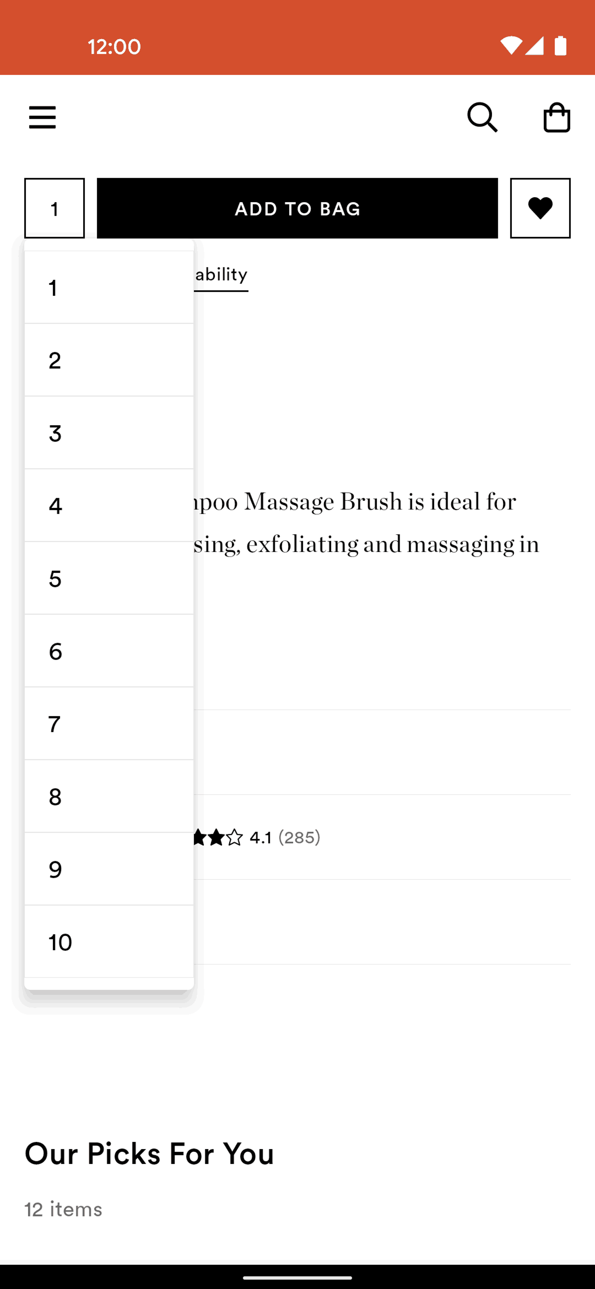 Ulta Beauty Android Shopping interface screenshot 3