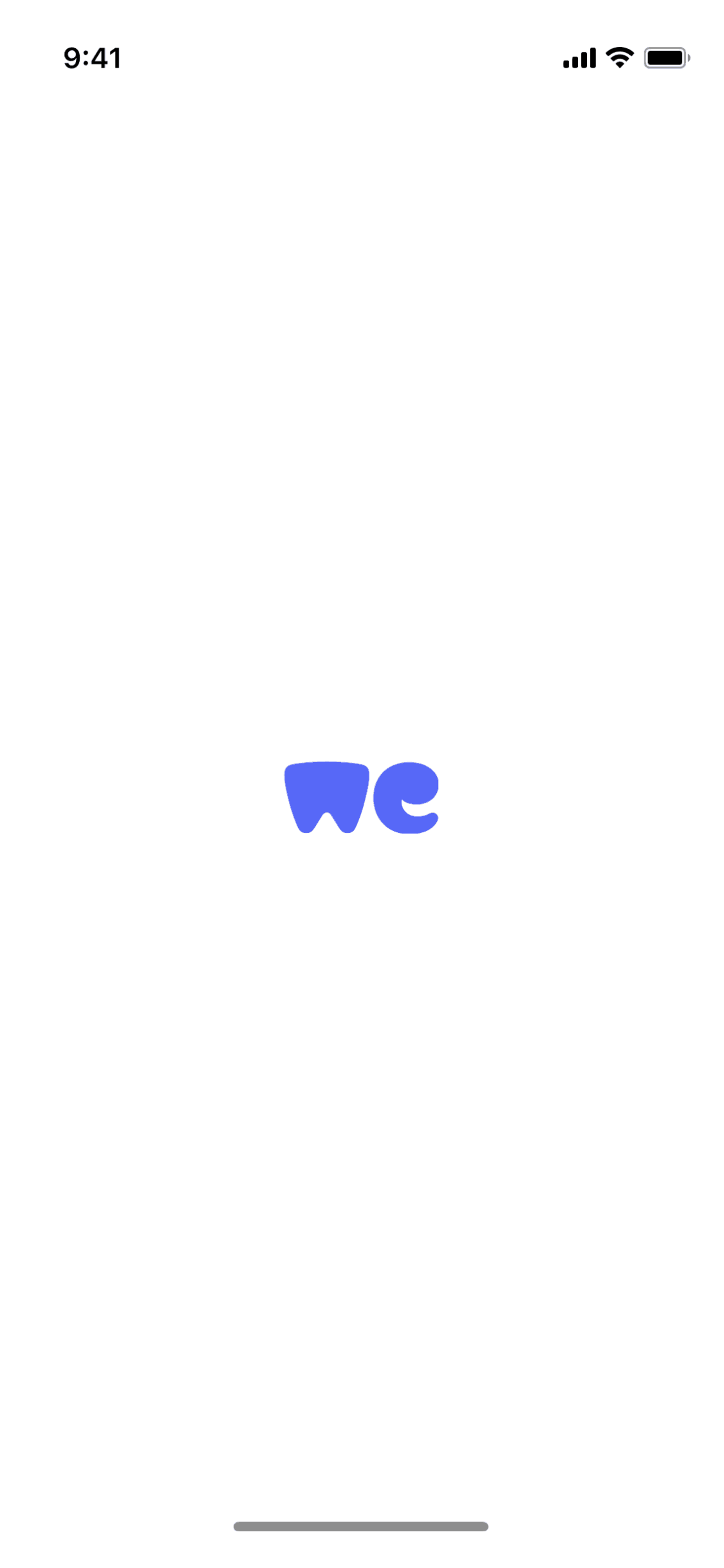 WeTransfer iOS Productivity interface screenshot 1