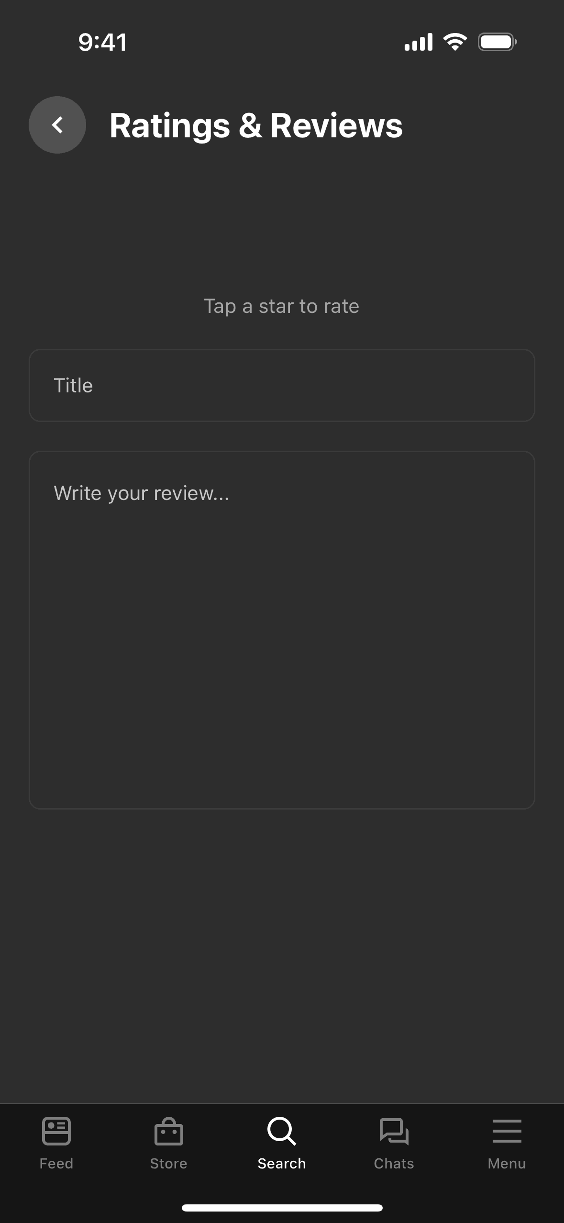 Meta Quest iOS Entertainment interface screenshot 17