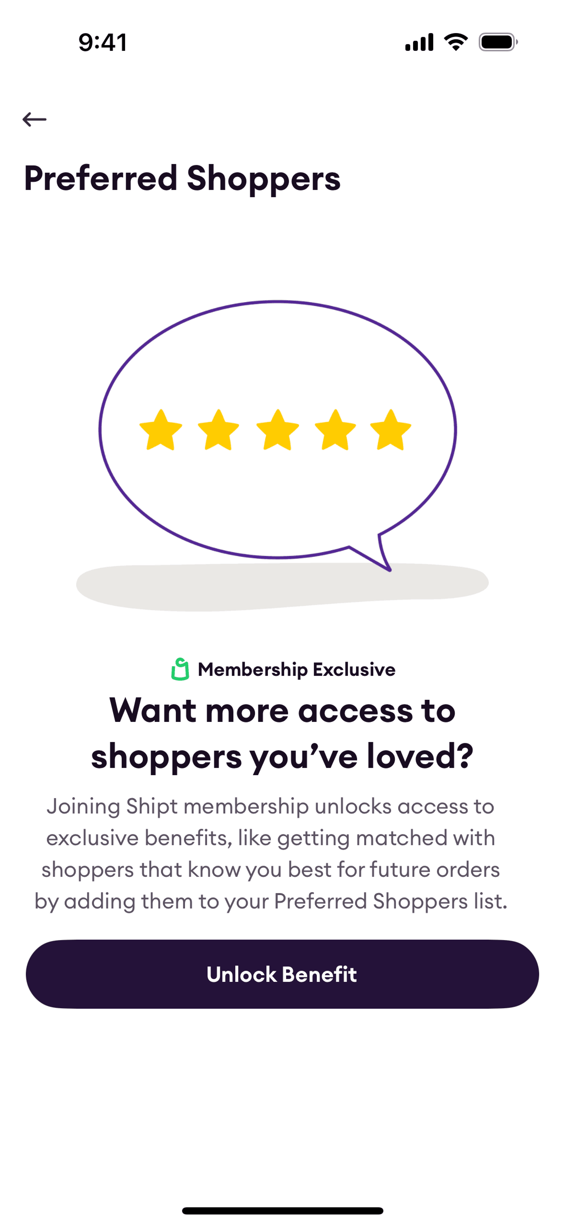 Shipt iOS Shopping interface screenshot 13