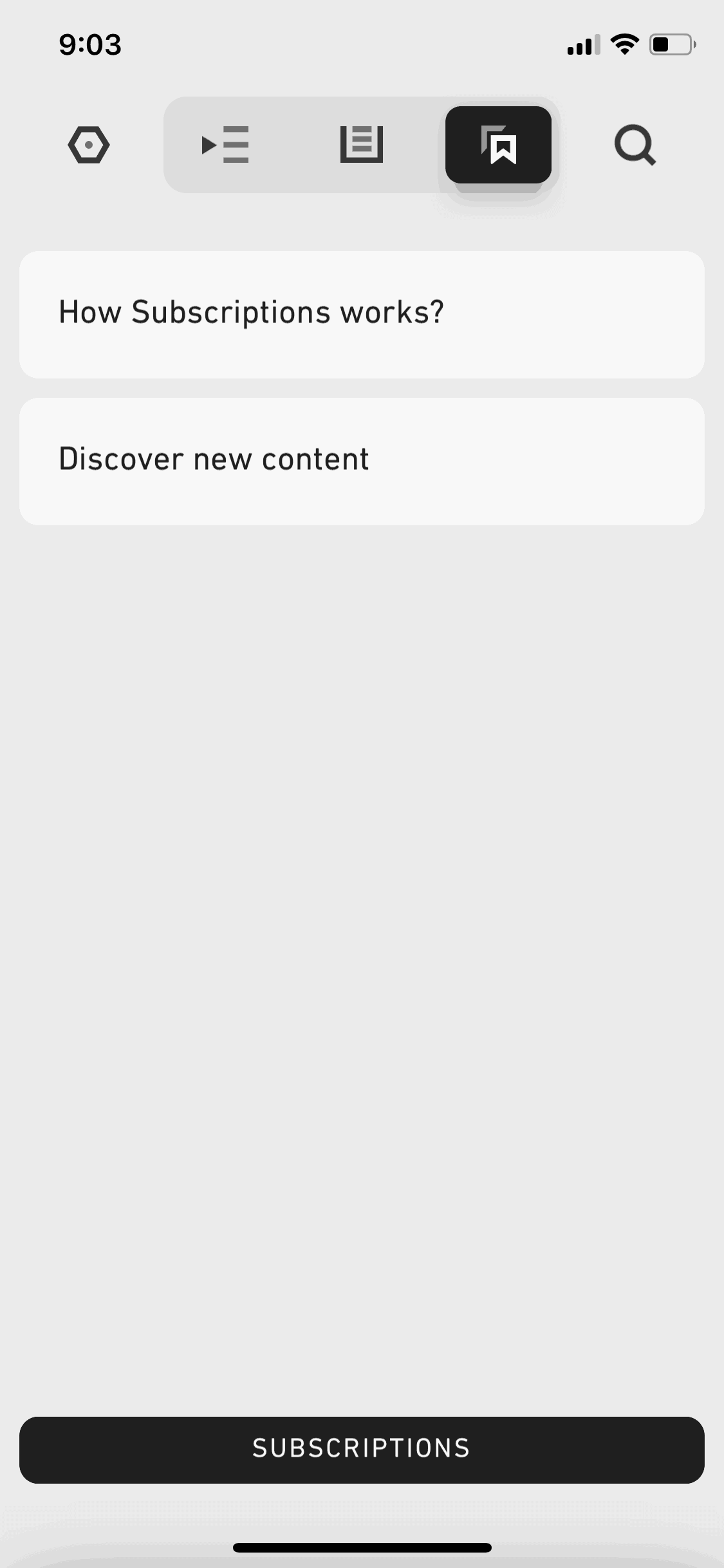 Agora iOS News interface screenshot 6
