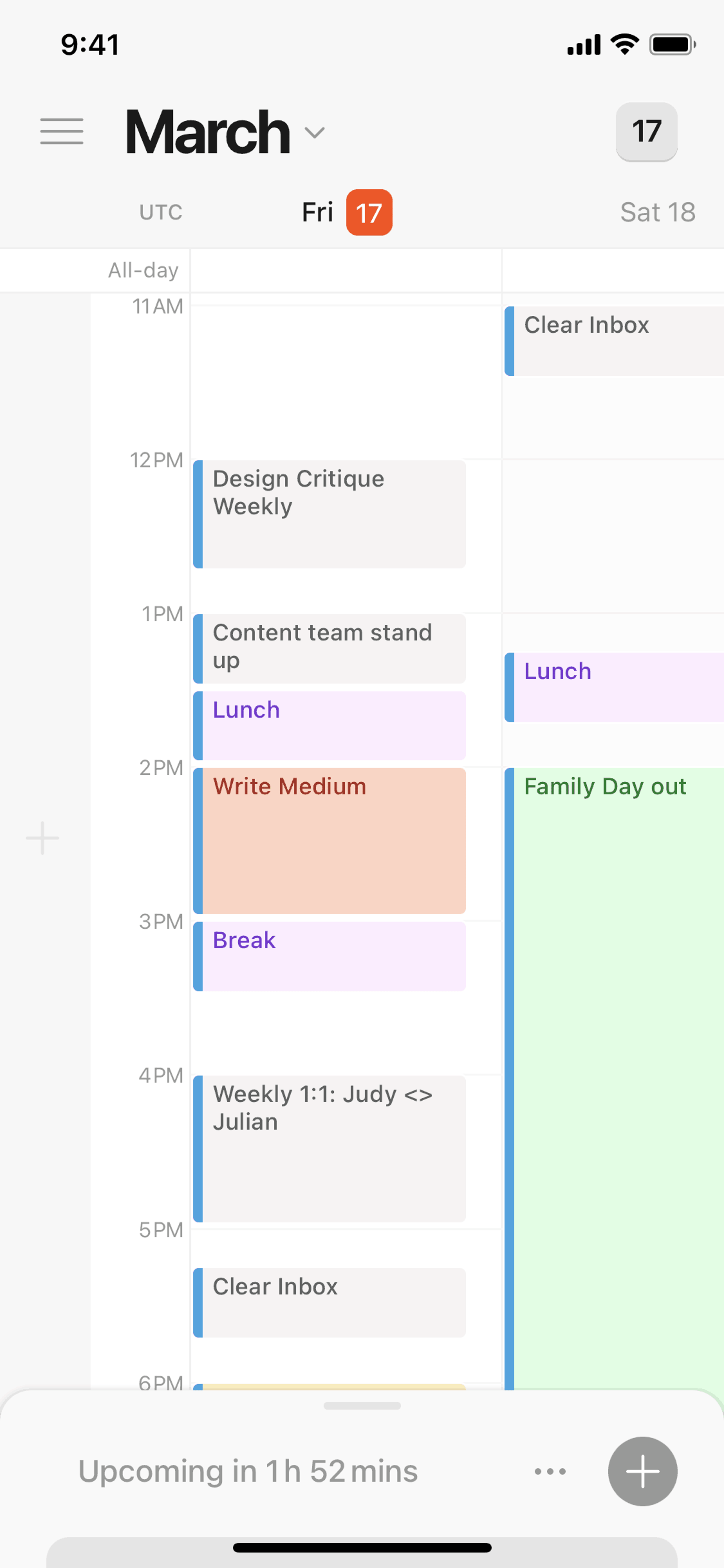 Cron Calendar iOS Productivity interface screenshot 13