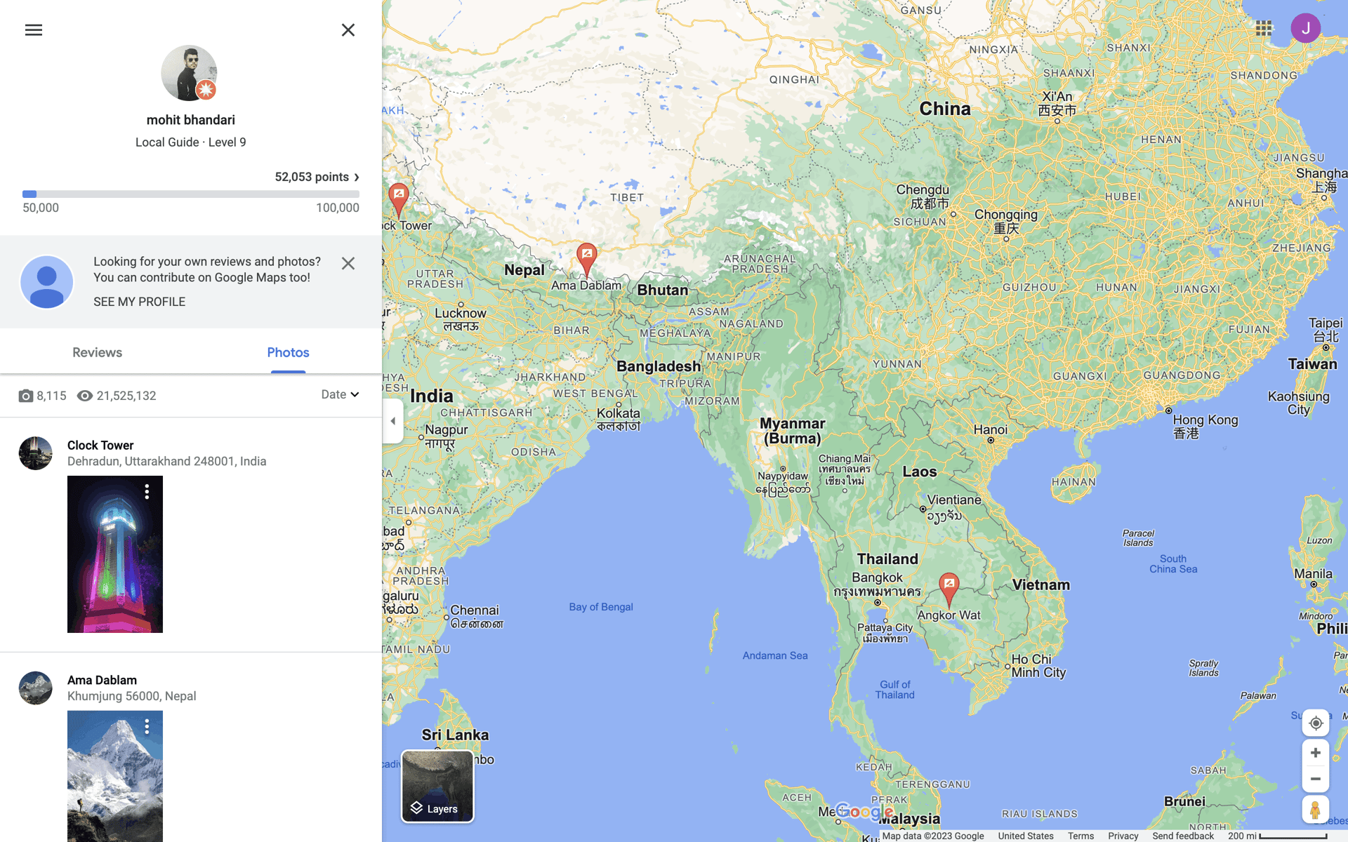 Google Maps Web Maps & Navigation interface screenshot 16