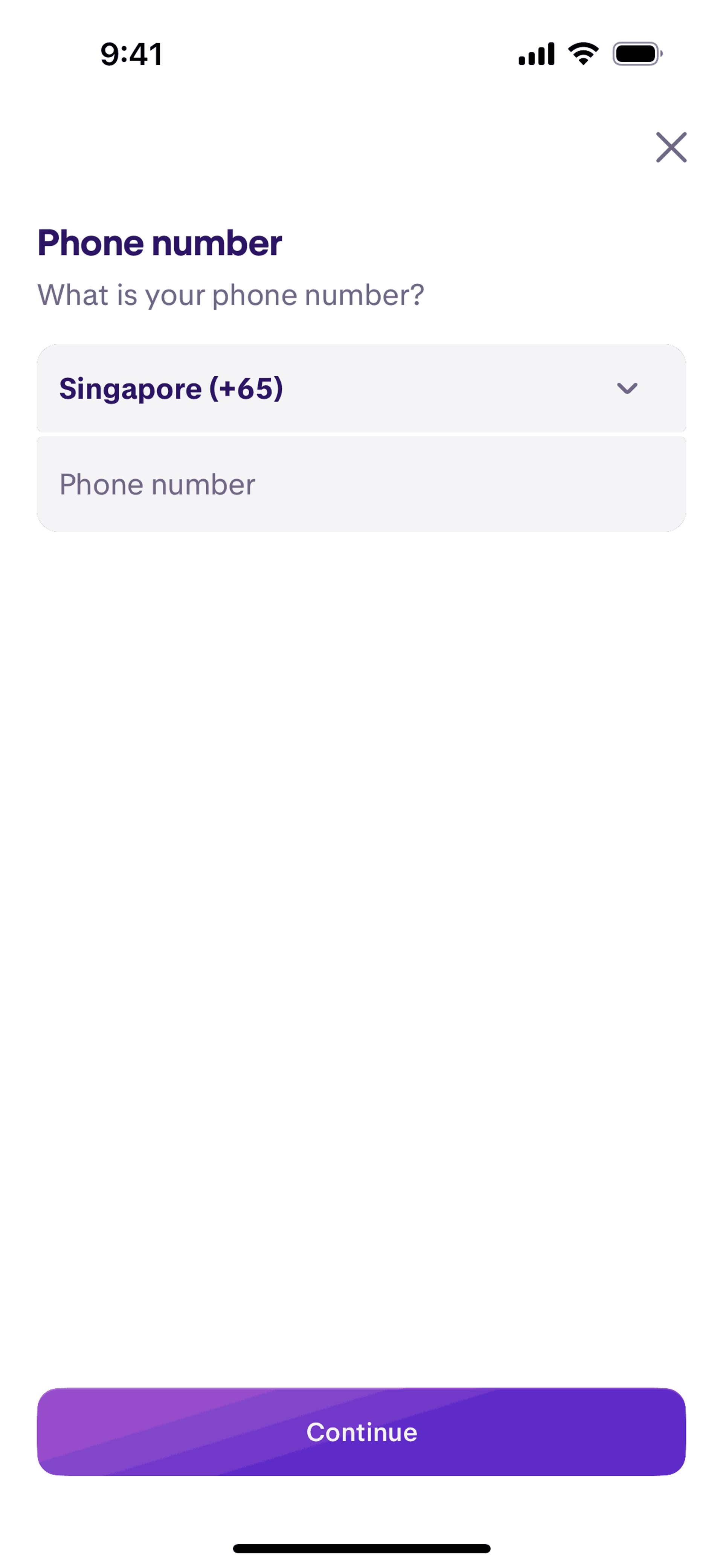 Kraken iOS Finance interface screenshot 20
