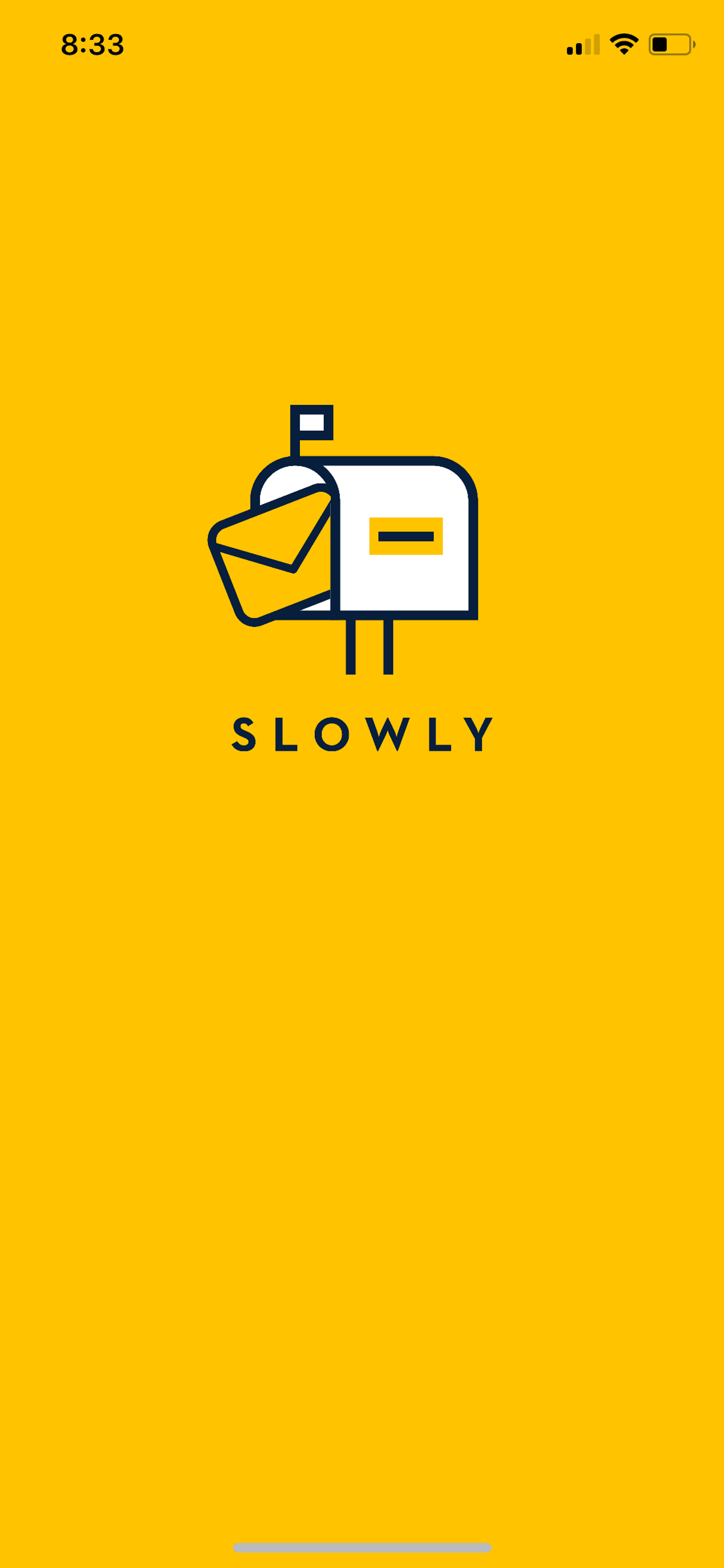 Slowly iOS Lifestyle interface screenshot 1