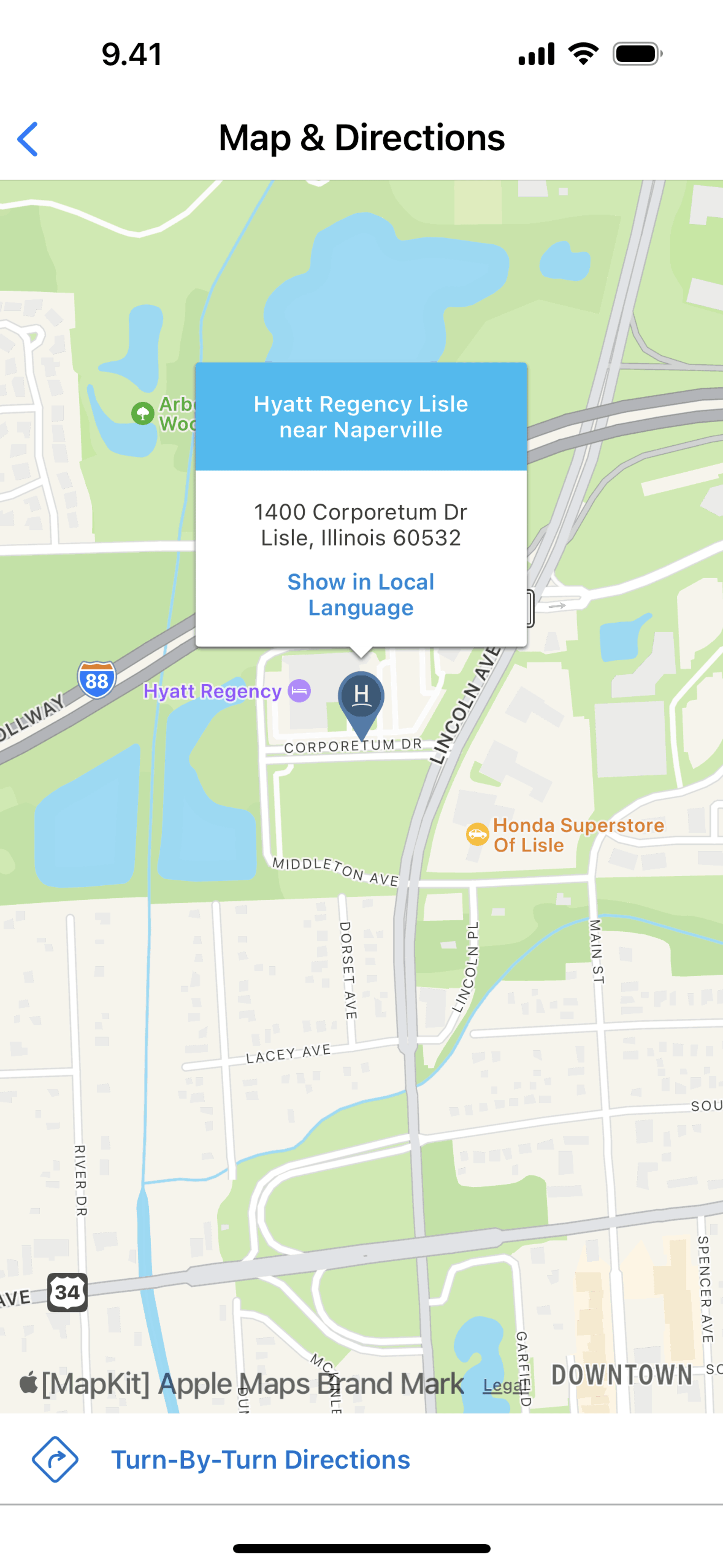 World of Hyatt iOS Travel & Transportation interface screenshot 4
