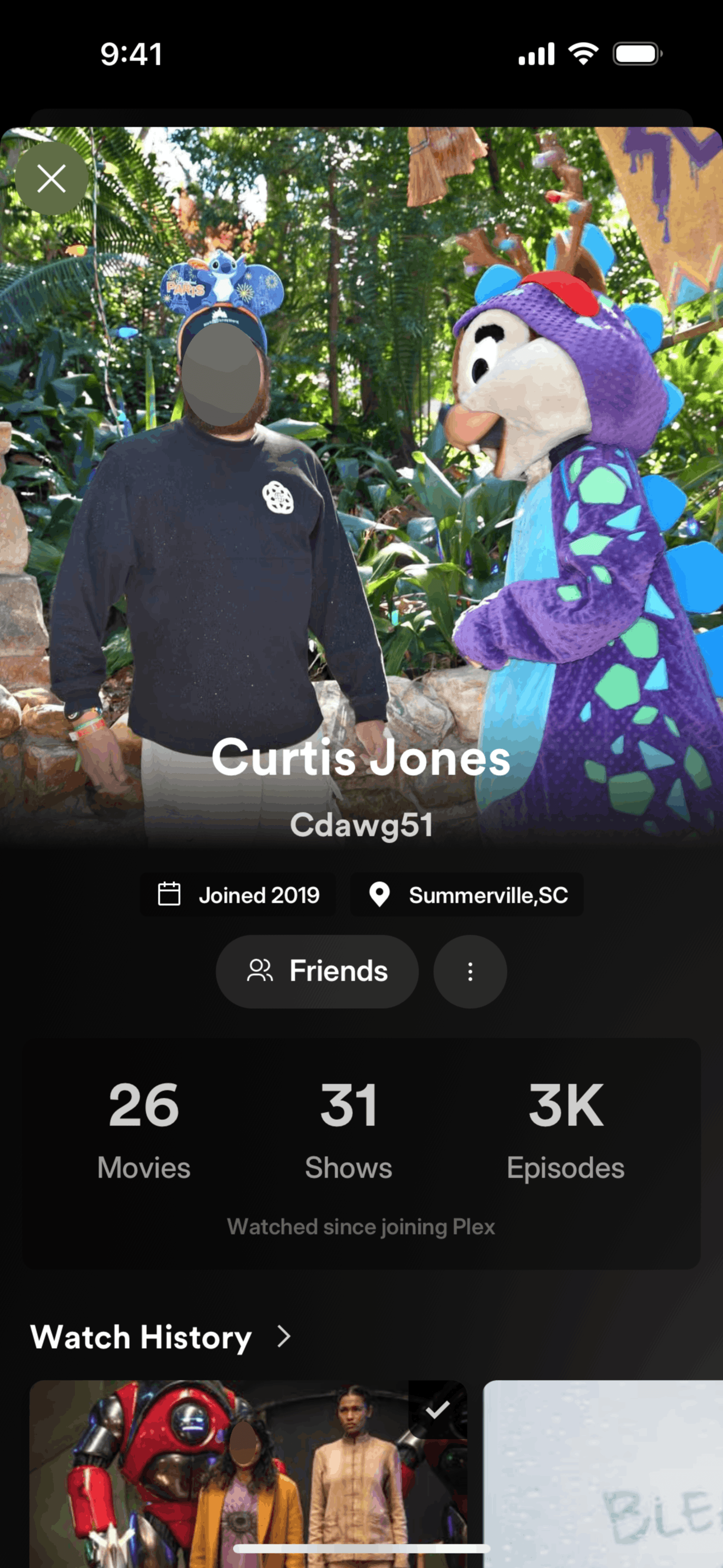 Plex iOS Entertainment interface screenshot 19