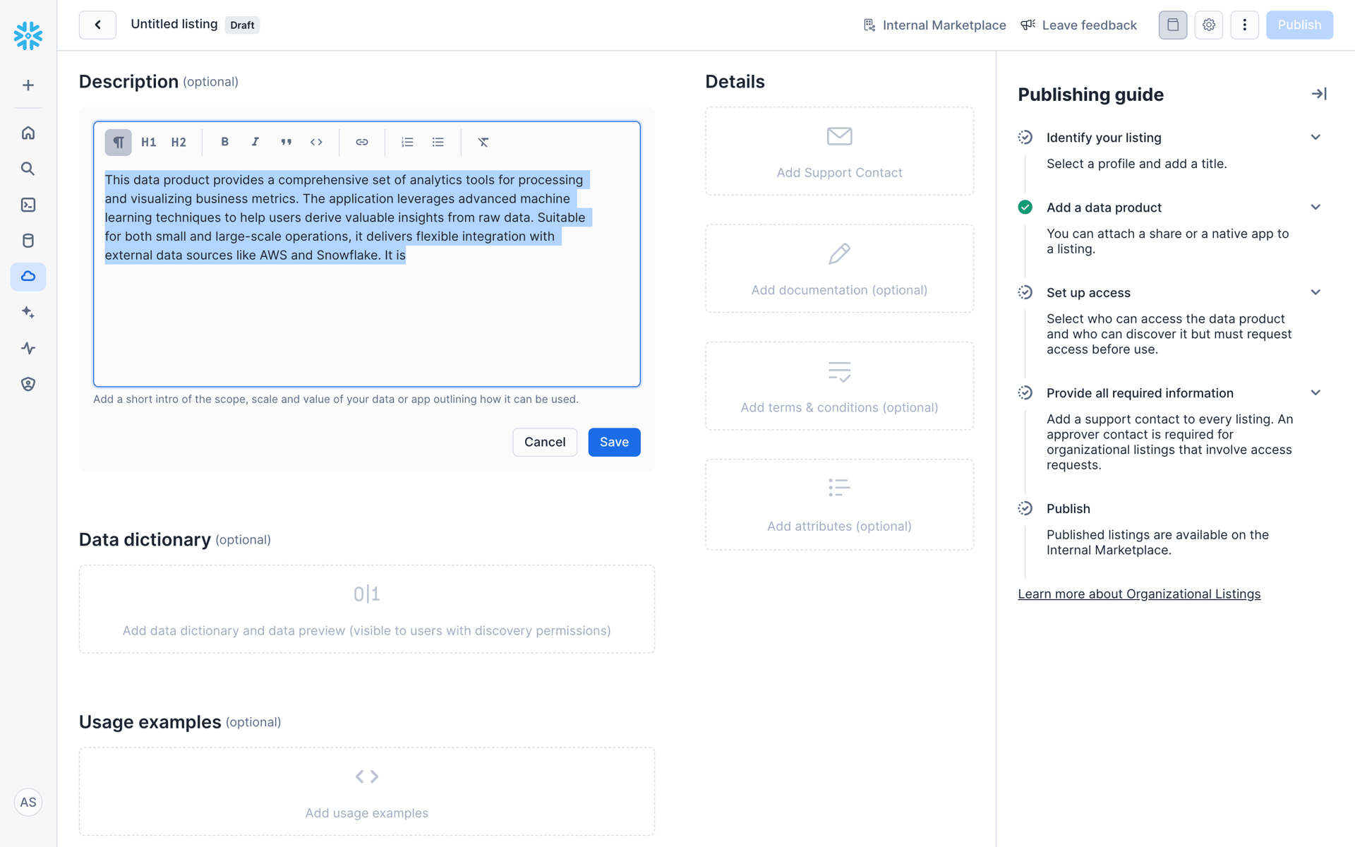 Snowflake Web Developer Tools interface screenshot 24
