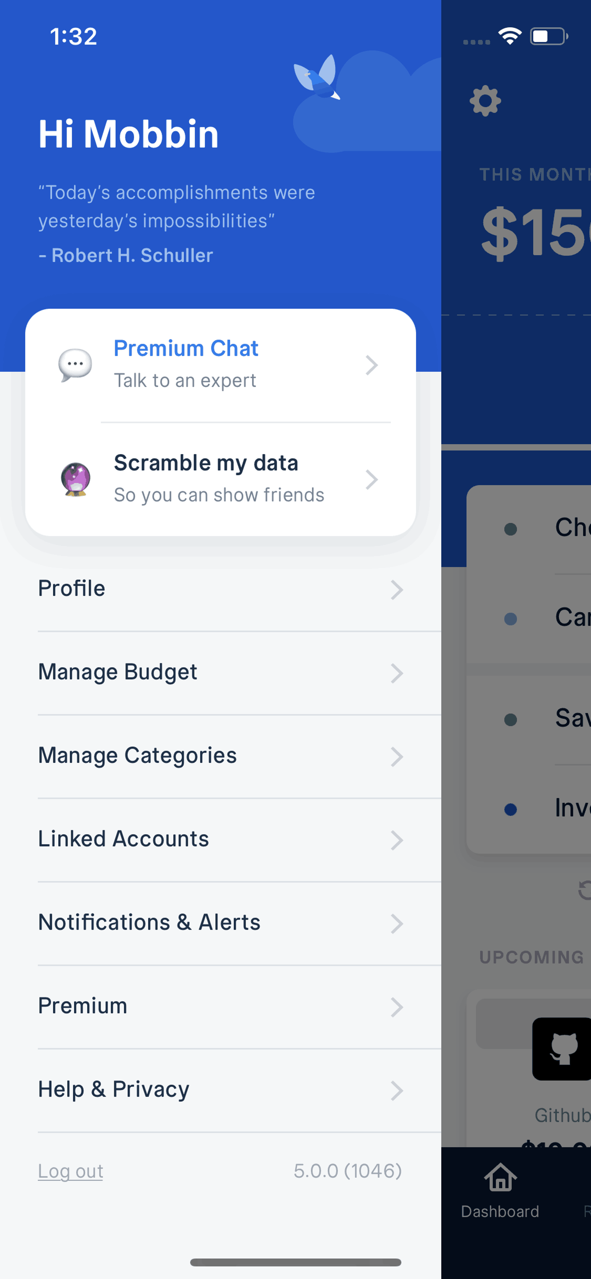 Truebill iOS Finance interface screenshot 8