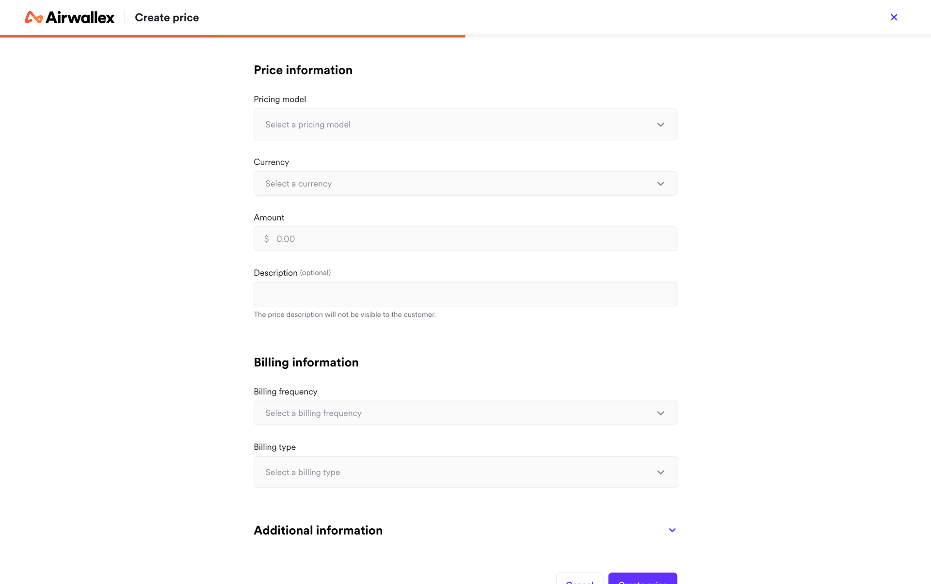 Airwallex Web Finance interface screenshot 15