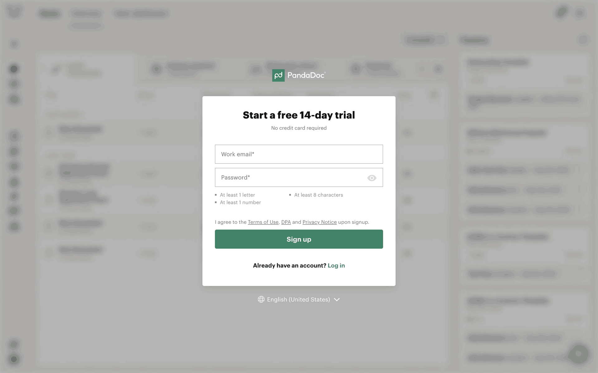 PandaDoc Web Business interface screenshot 4