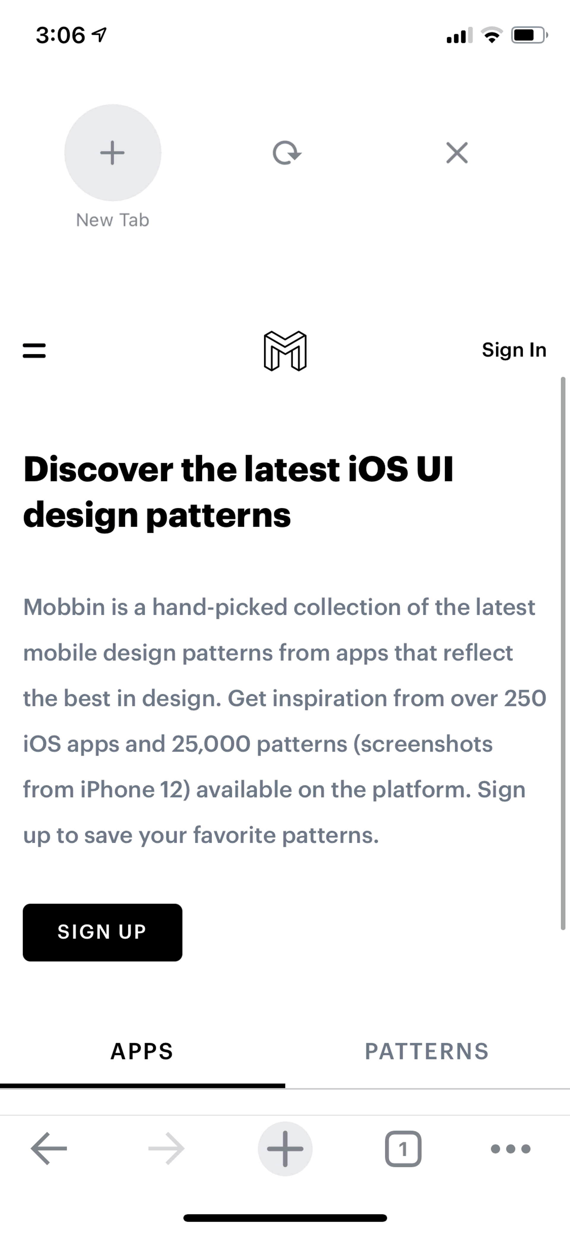 Google Chrome iOS Utilities interface screenshot 13
