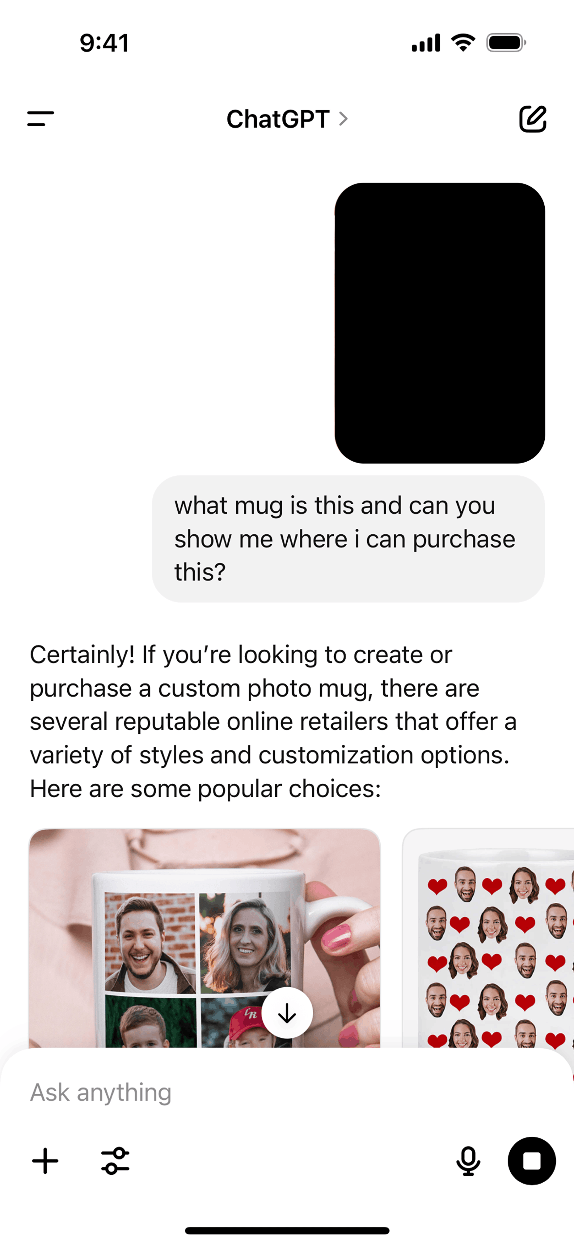 AI app screen 4