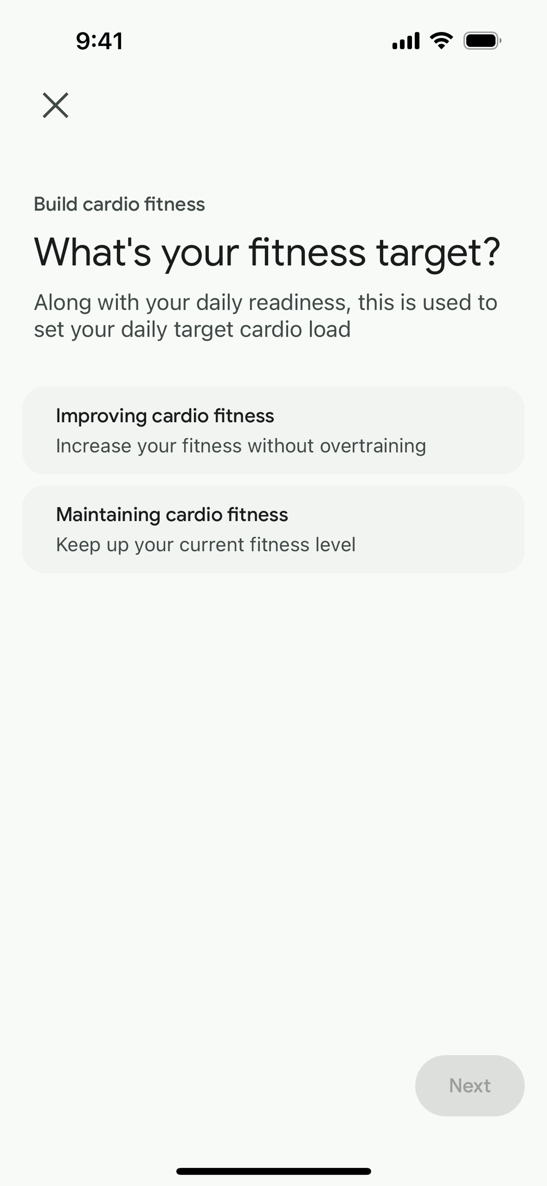 Fitbit iOS Health & Fitness interface screenshot 19