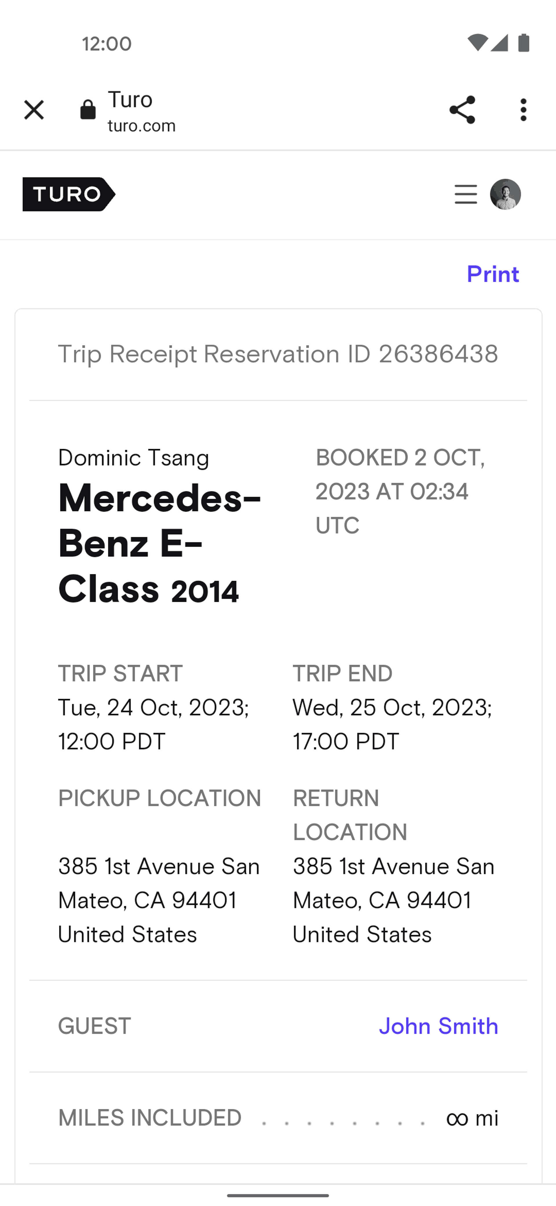 Turo Android Travel & Transportation interface screenshot 14