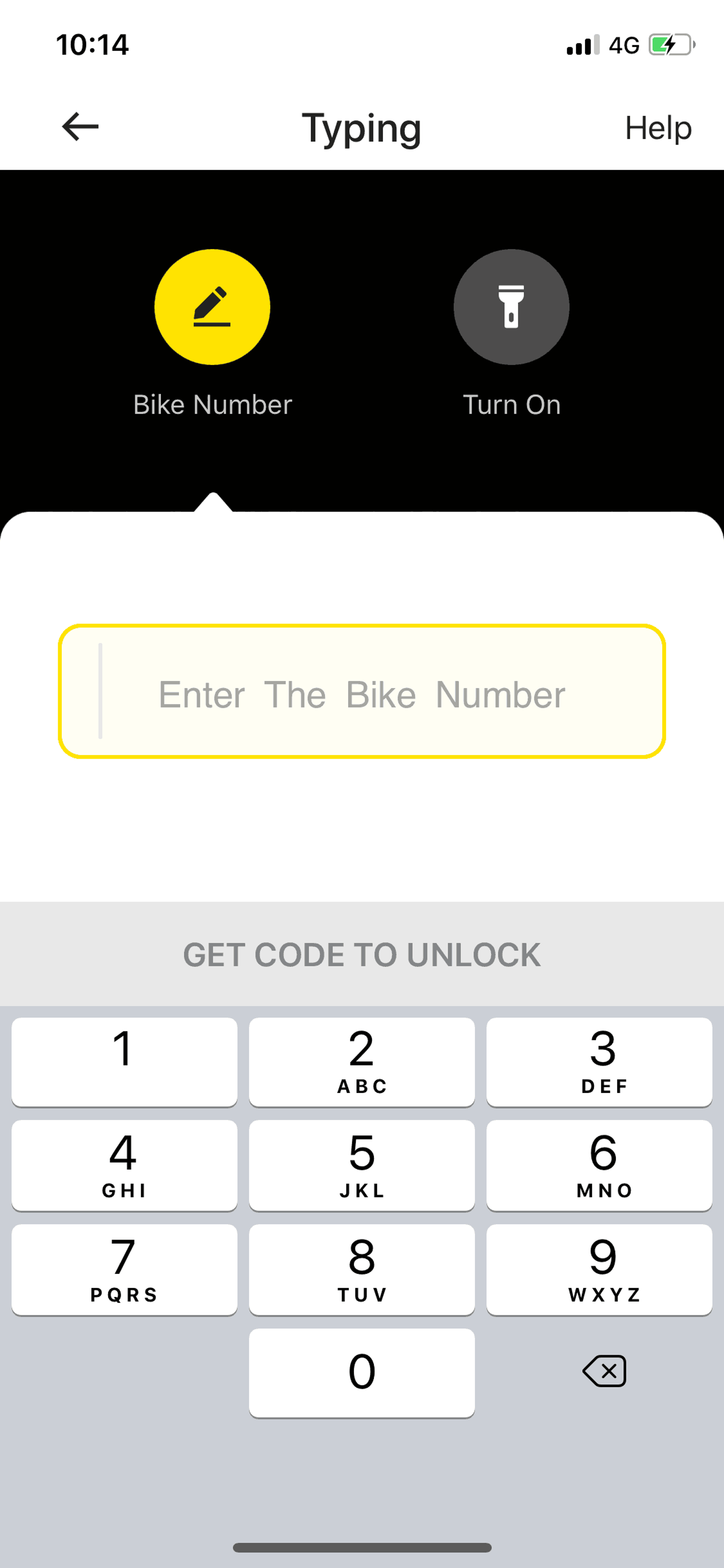 ofo iOS Travel & Transportation interface screenshot 13