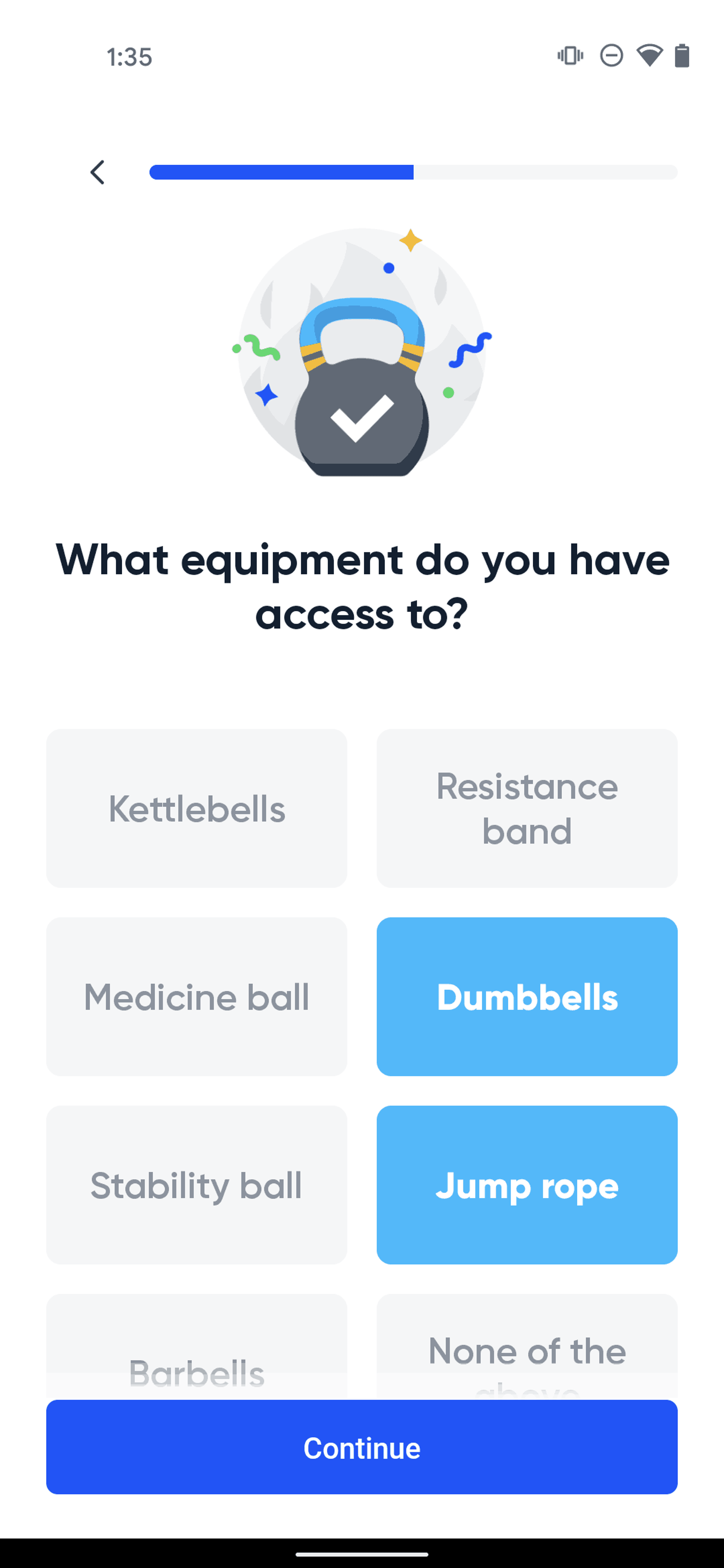 Aaptiv Android Health & Fitness interface screenshot 18