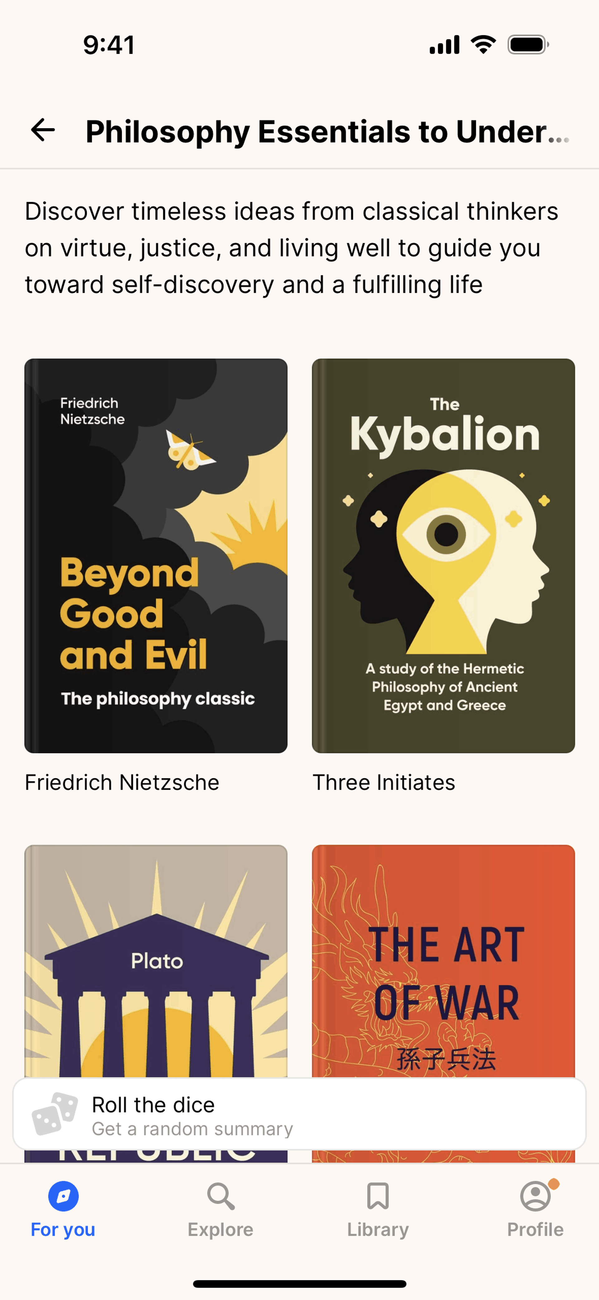 Headway iOS Education interface screenshot 9