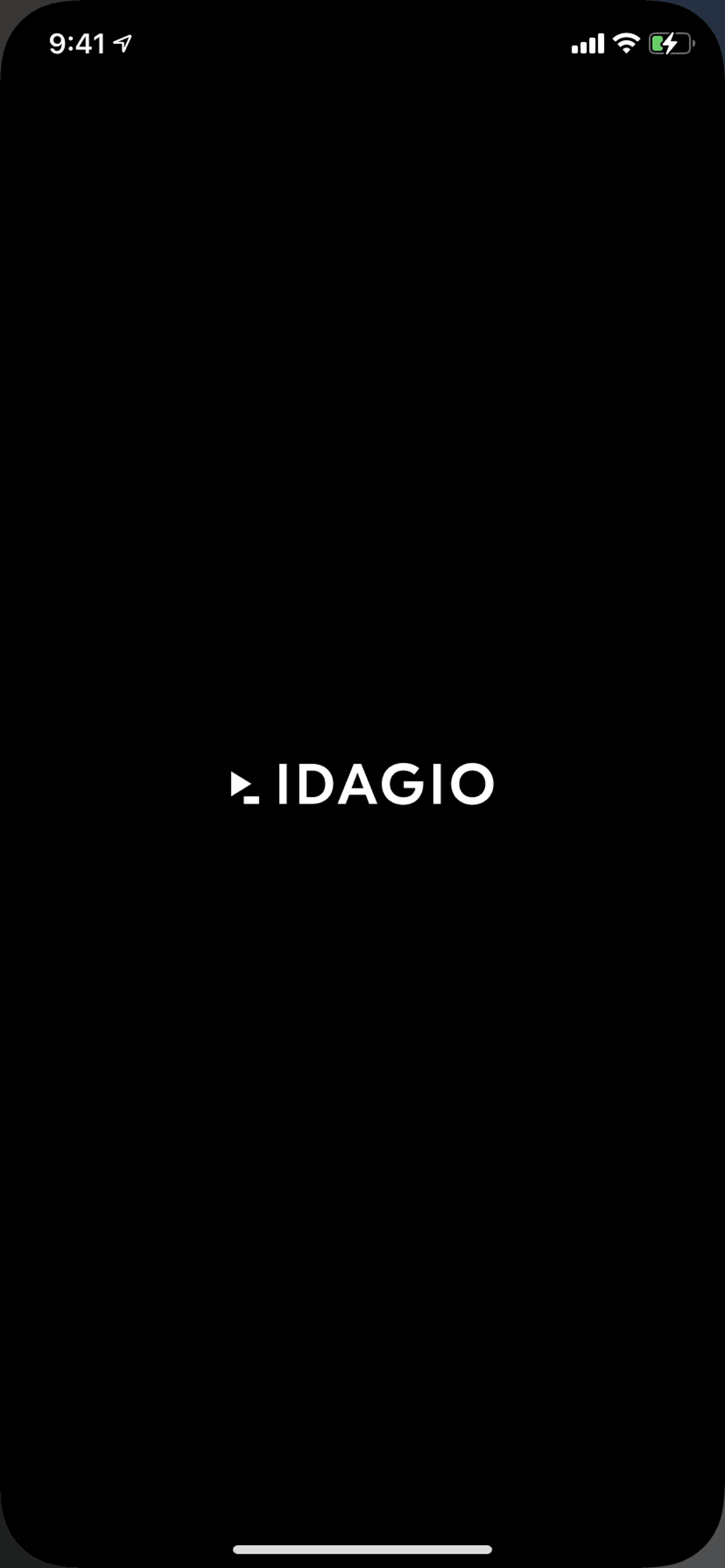 IDAGIO iOS Music & Audio interface screenshot 1