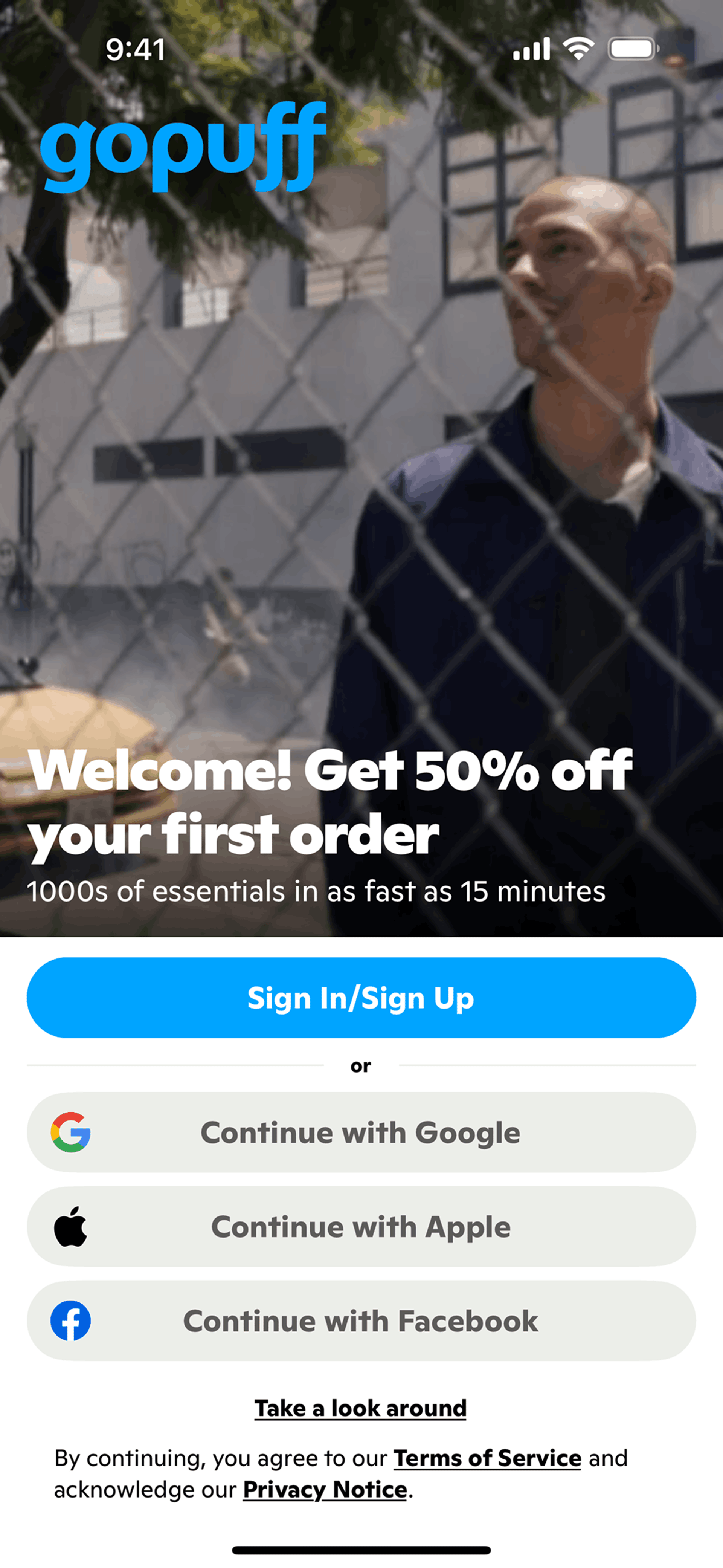 Gopuff iOS Shopping interface screenshot 5