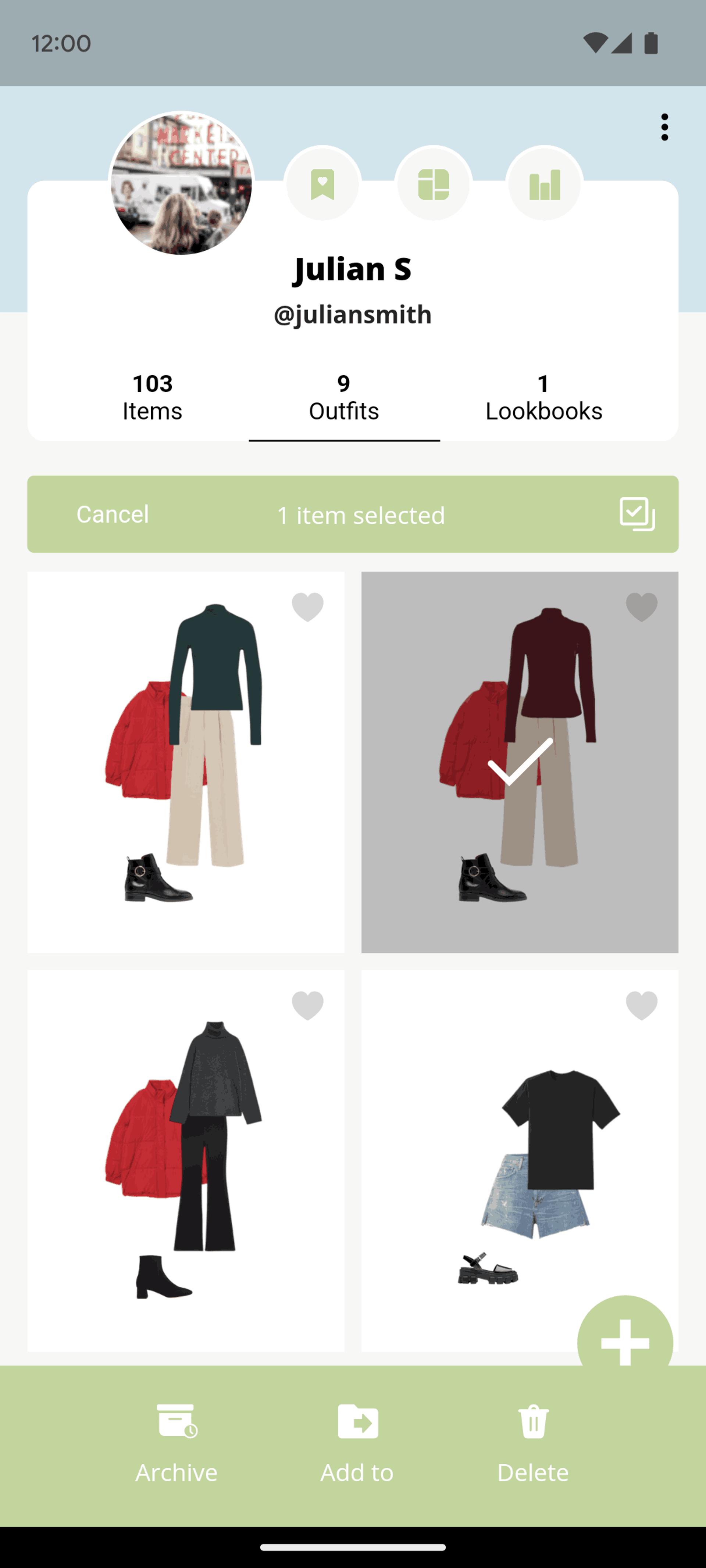 Whering Android Lifestyle interface screenshot 14