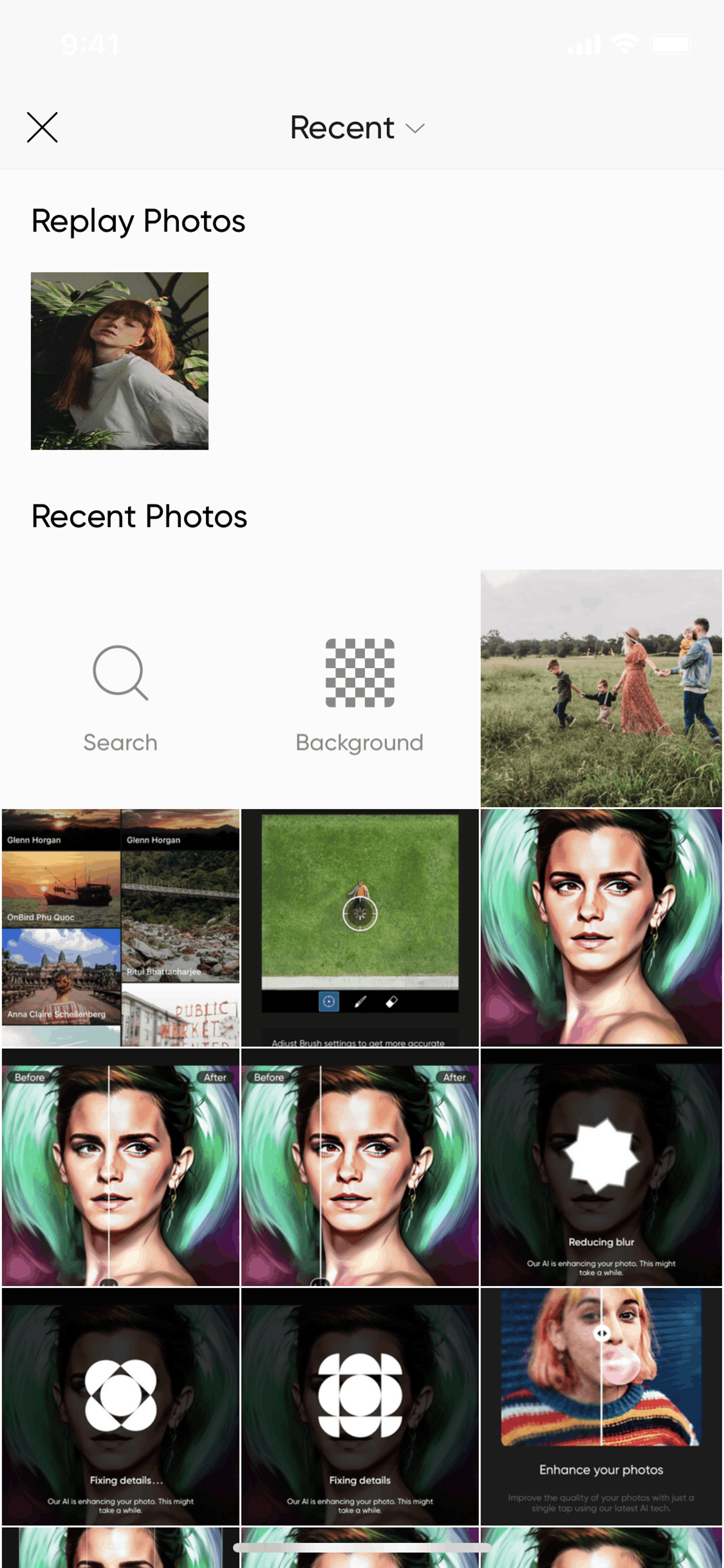 Picsart iOS Photo & Video interface screenshot 13