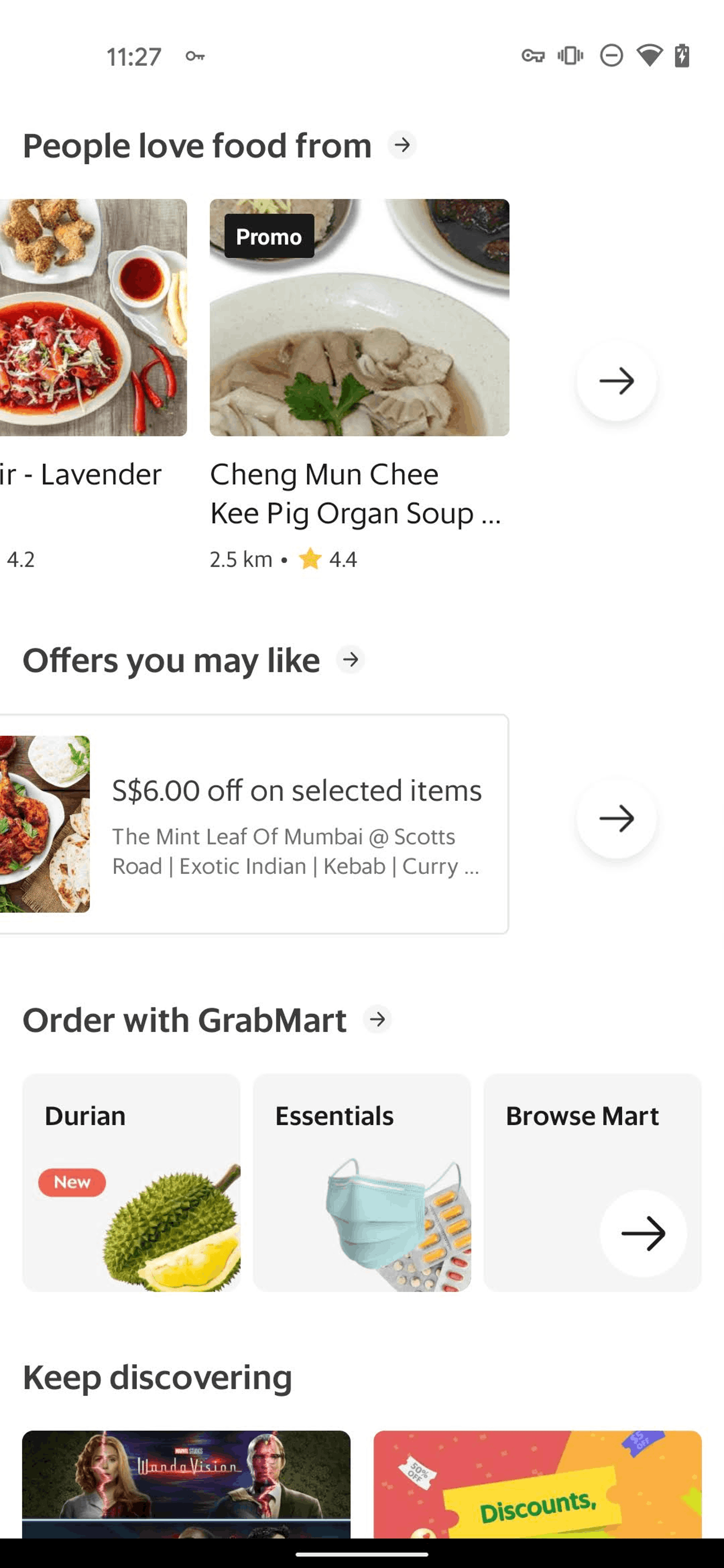 Grab Android Finance interface screenshot 17