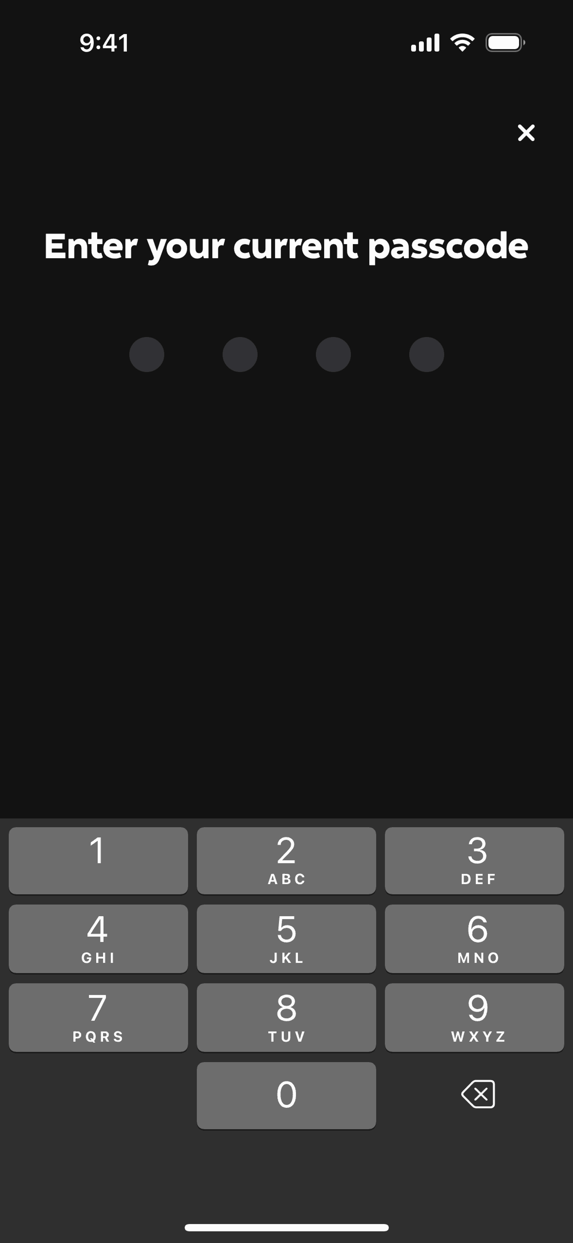 One iOS Finance interface screenshot 21