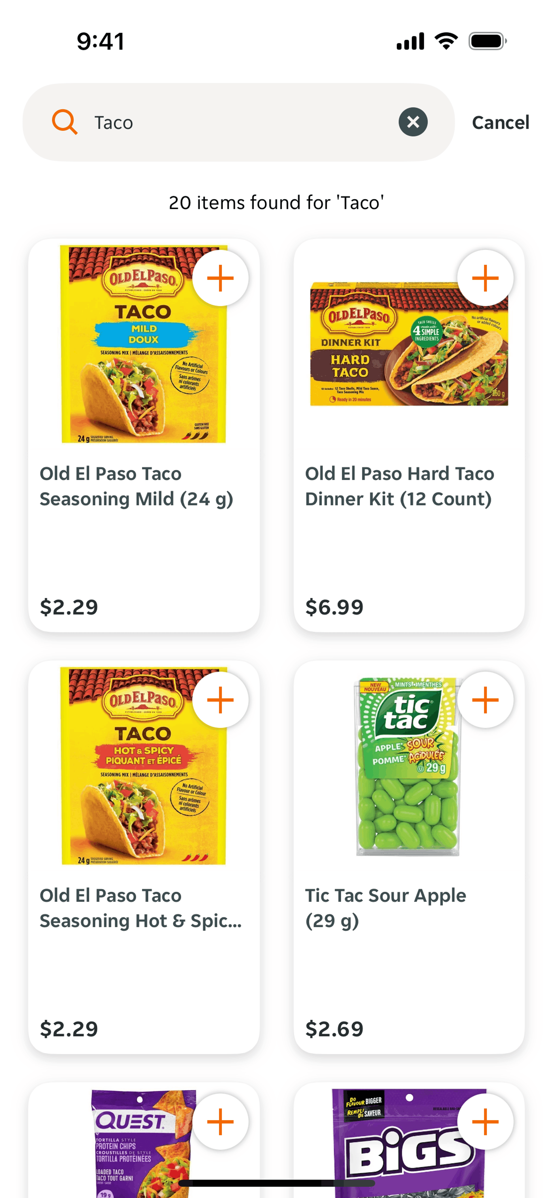 Skip iOS Food & Drink interface screenshot 15
