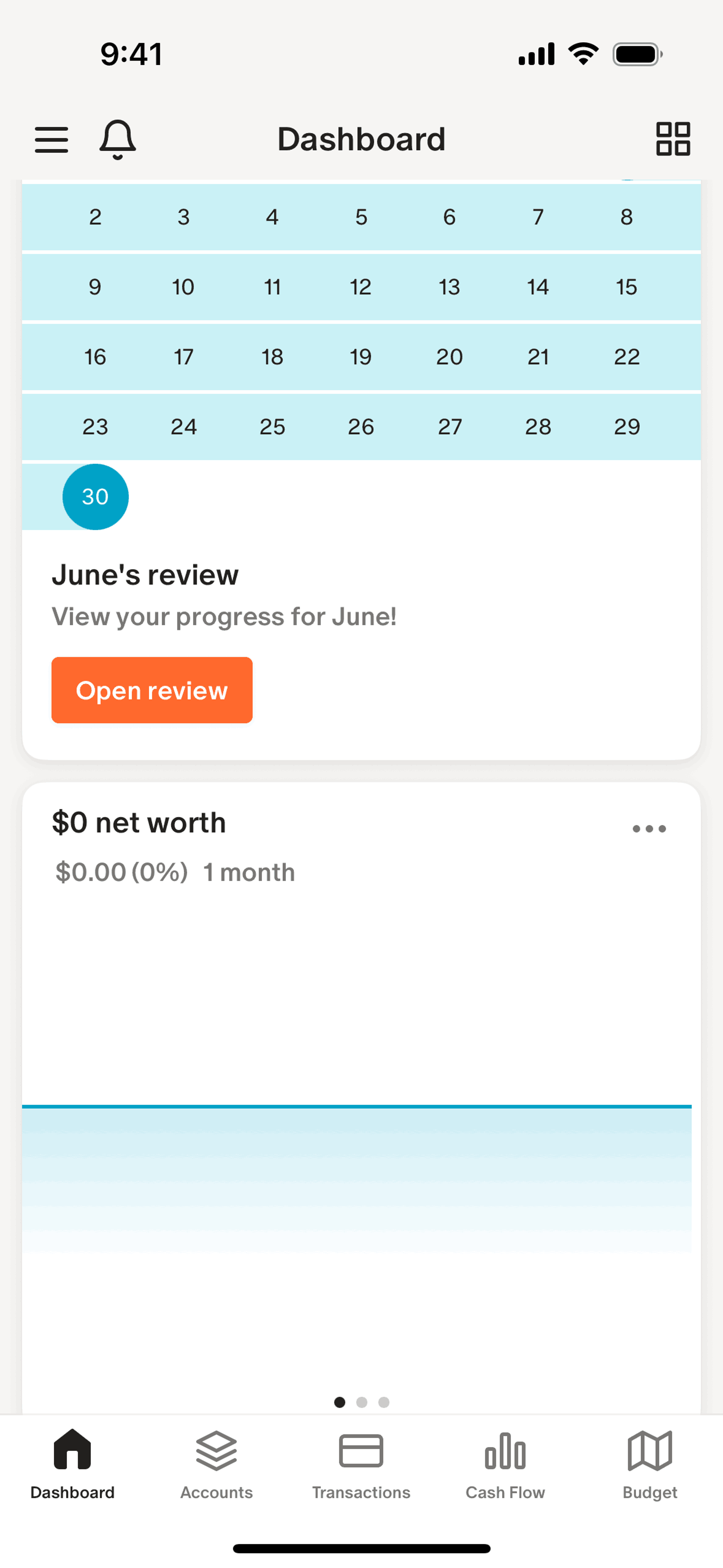 Monarch iOS Finance interface screenshot 6