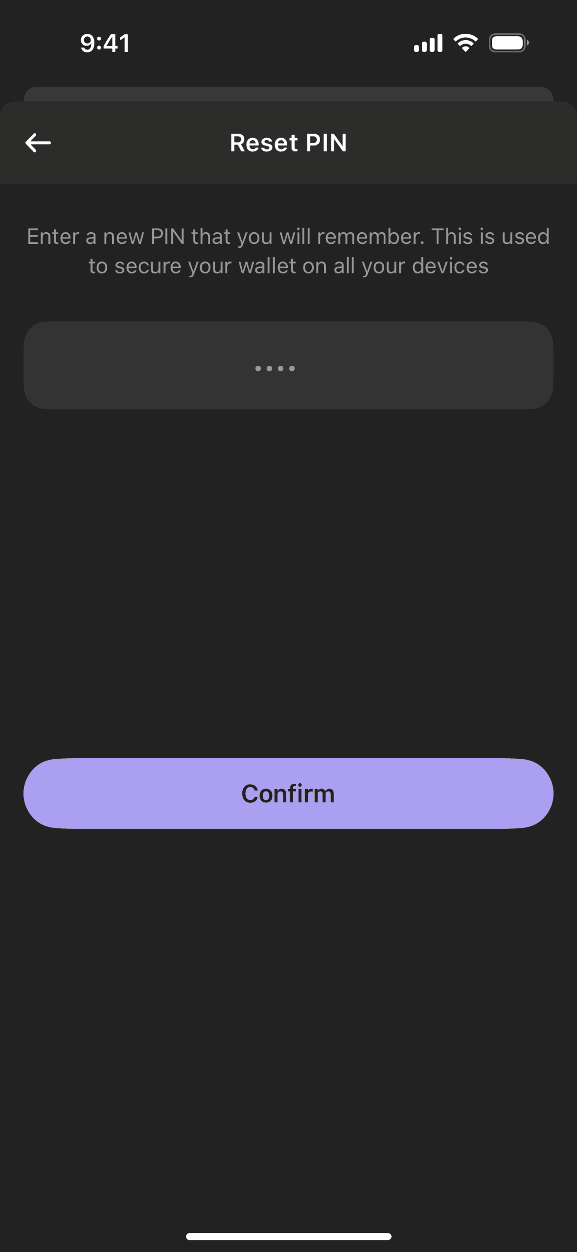 Phantom iOS Crypto & Web3 interface screenshot 9