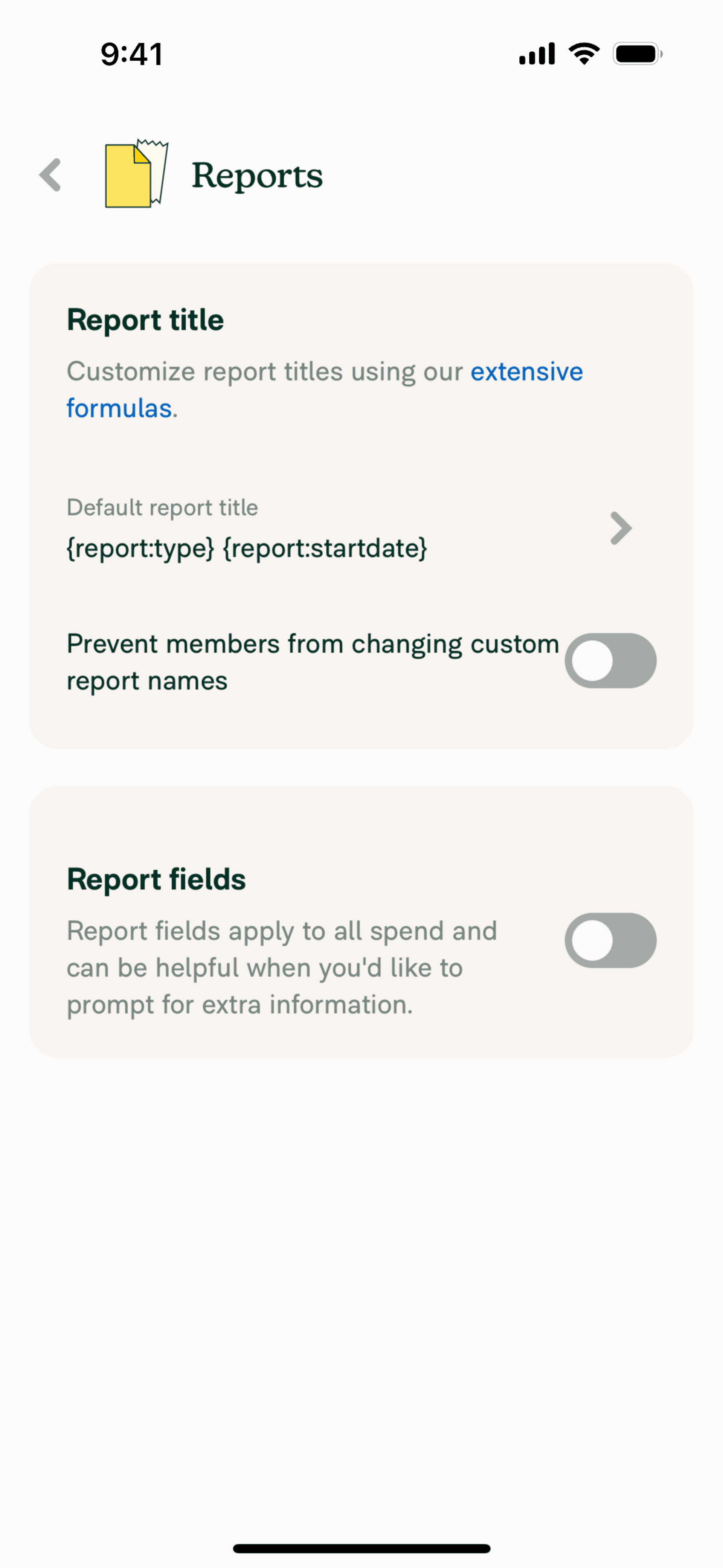 Expensify iOS Finance interface screenshot 16