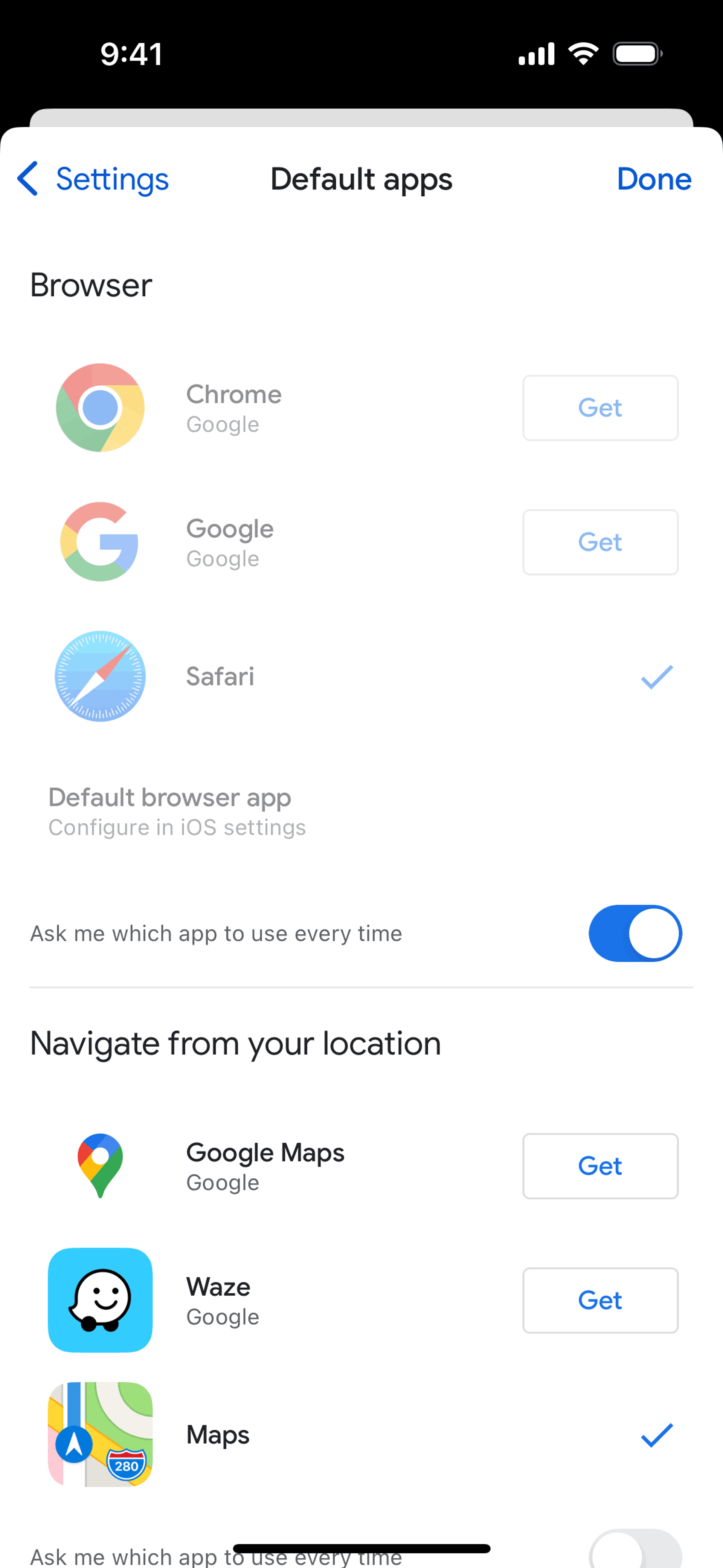 Gmail iOS Productivity interface screenshot 10