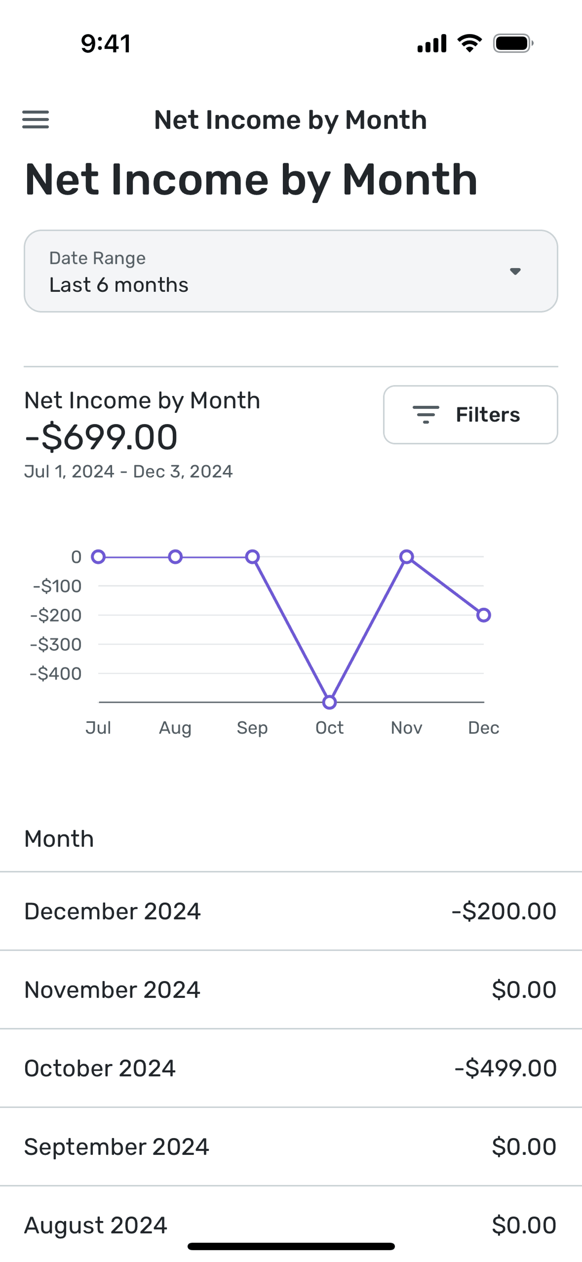 Quicken iOS Finance interface screenshot 23