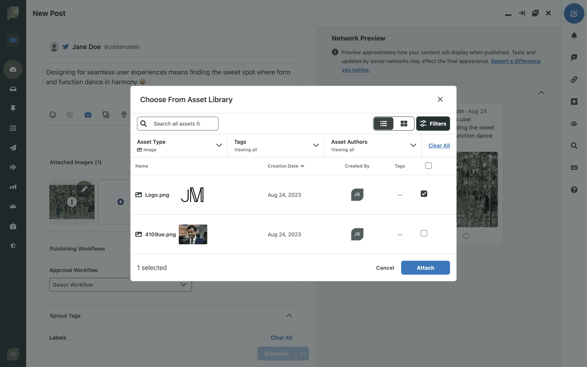 Sprout Social Web Business interface screenshot 8