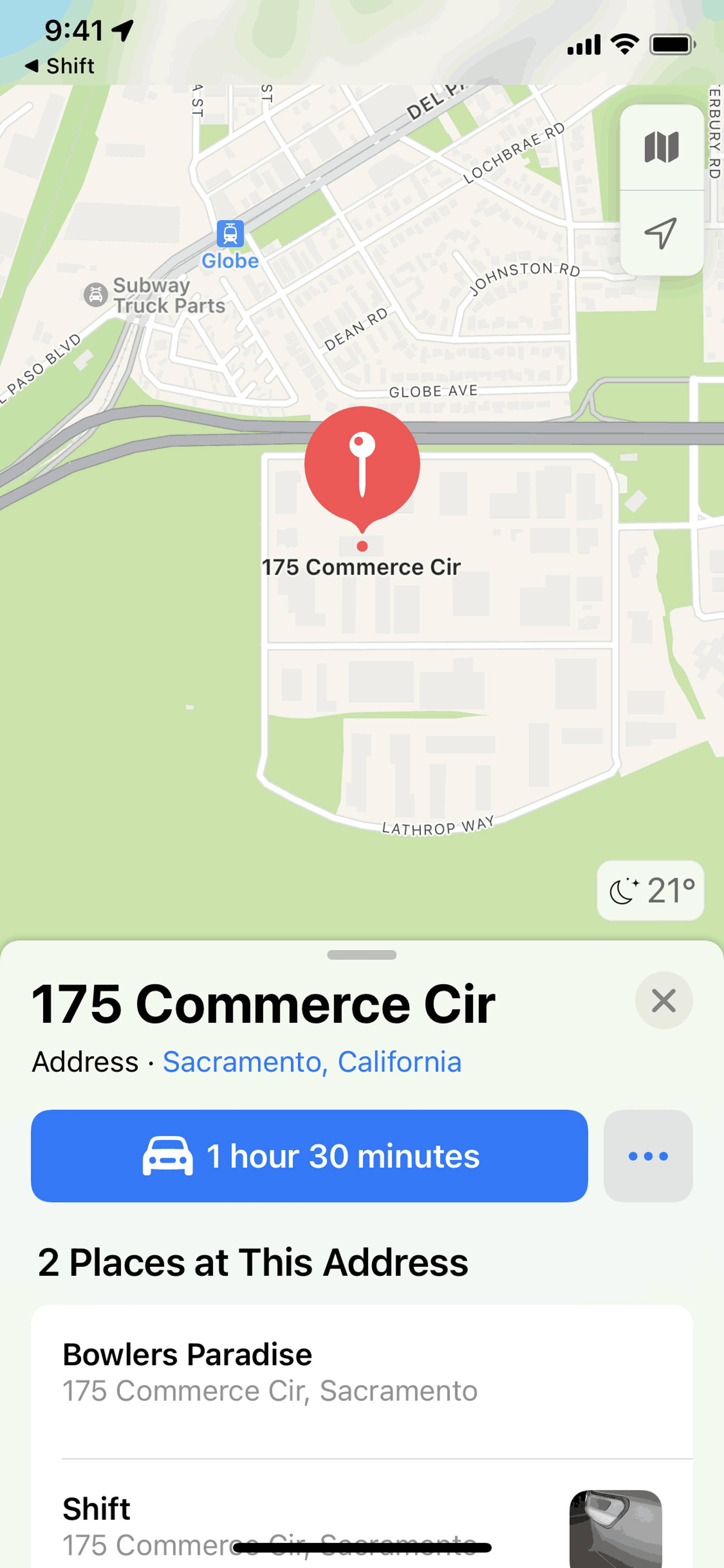 Shift iOS Shopping interface screenshot 11