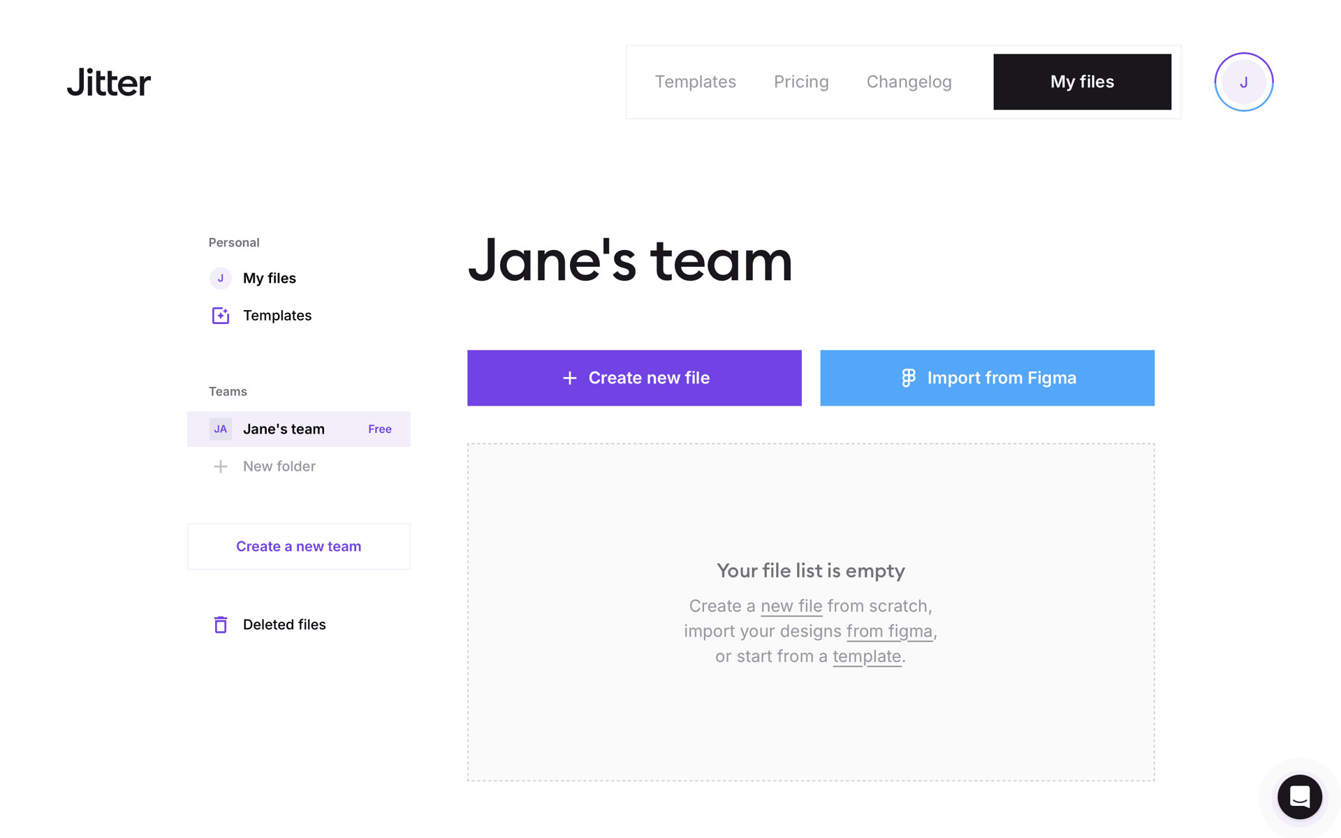 Jitter Web Graphics & Design interface screenshot 12
