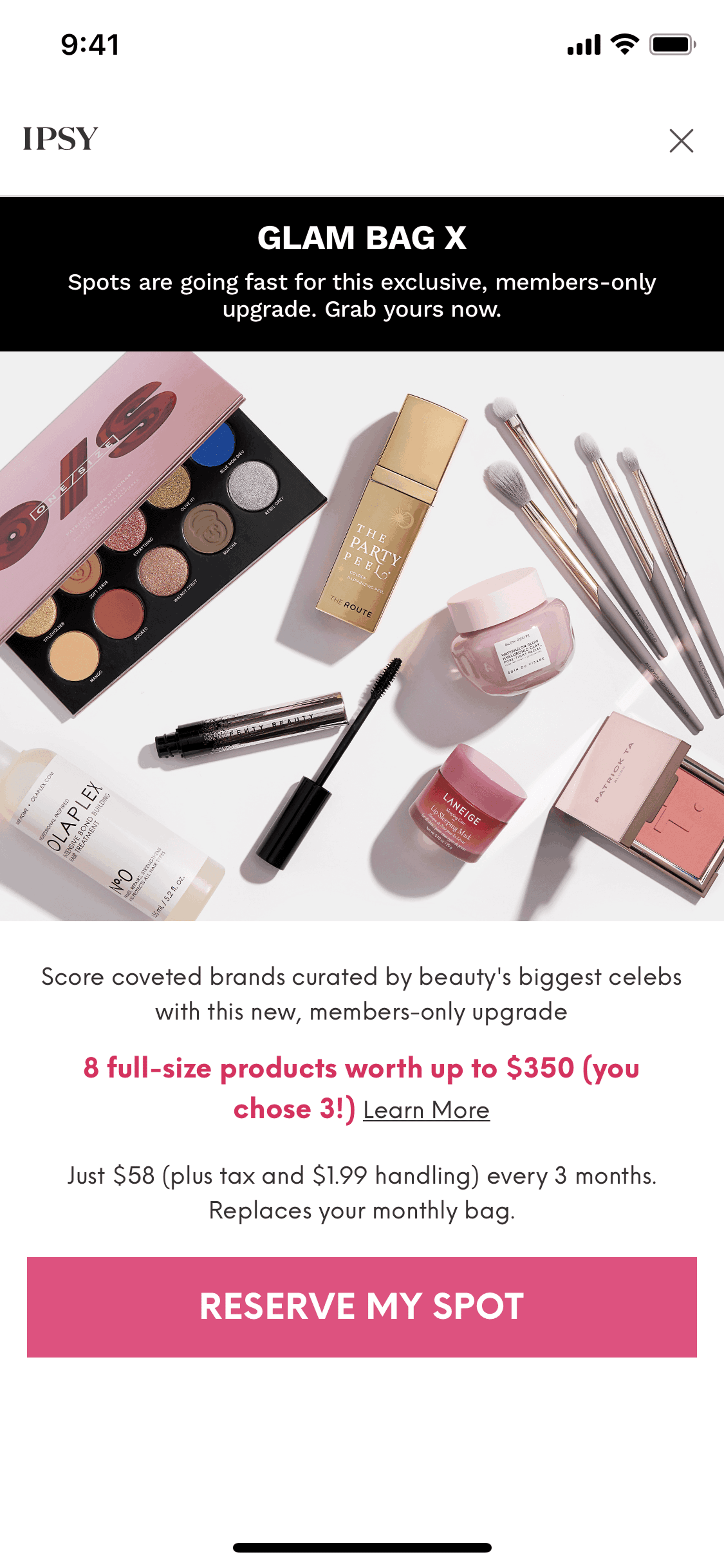IPSY iOS Shopping interface screenshot 8
