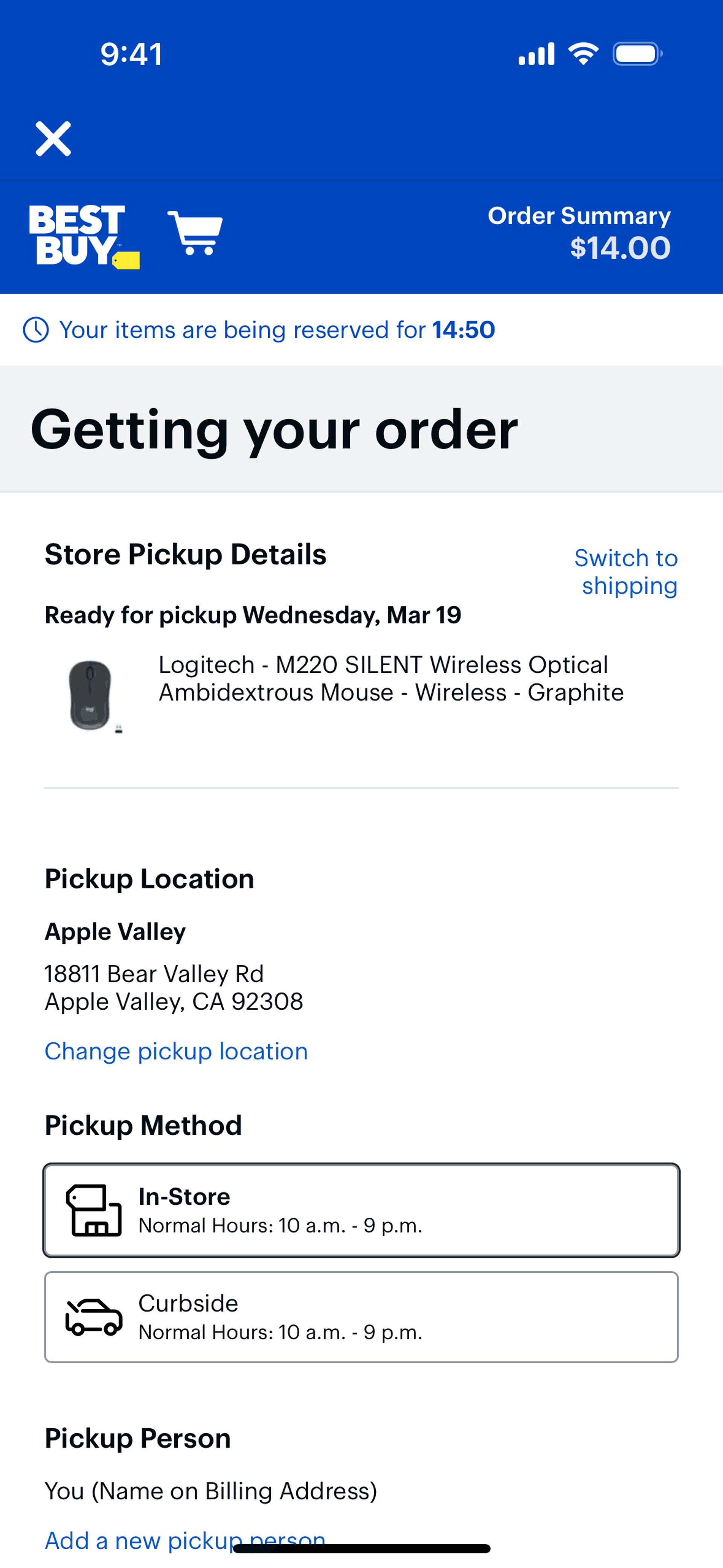 Best Buy iOS Shopping interface screenshot 20