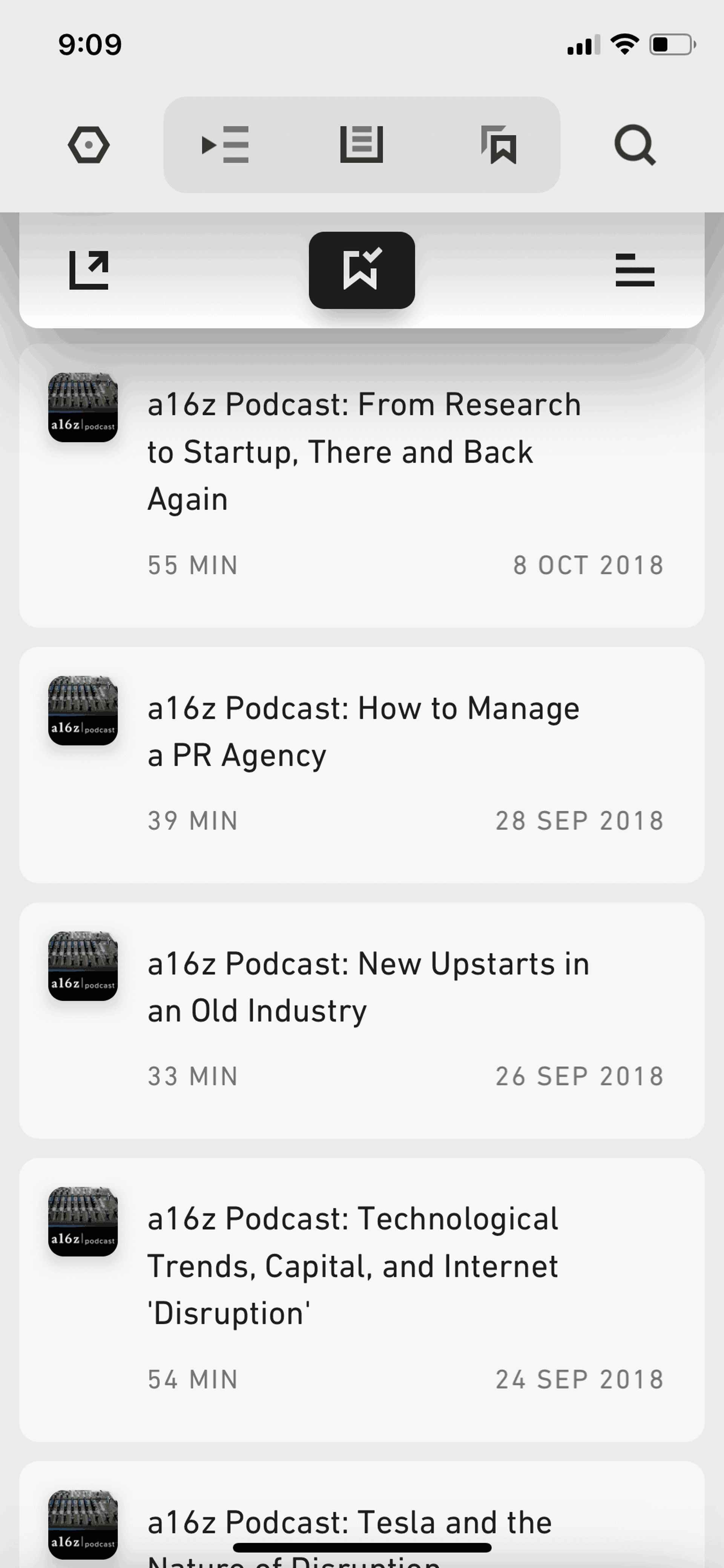 Agora iOS News interface screenshot 17
