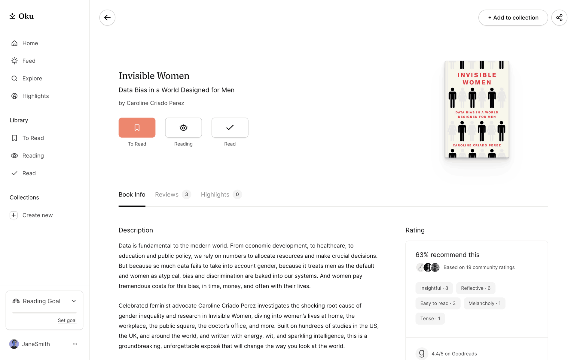 Oku Web Lifestyle interface screenshot 23