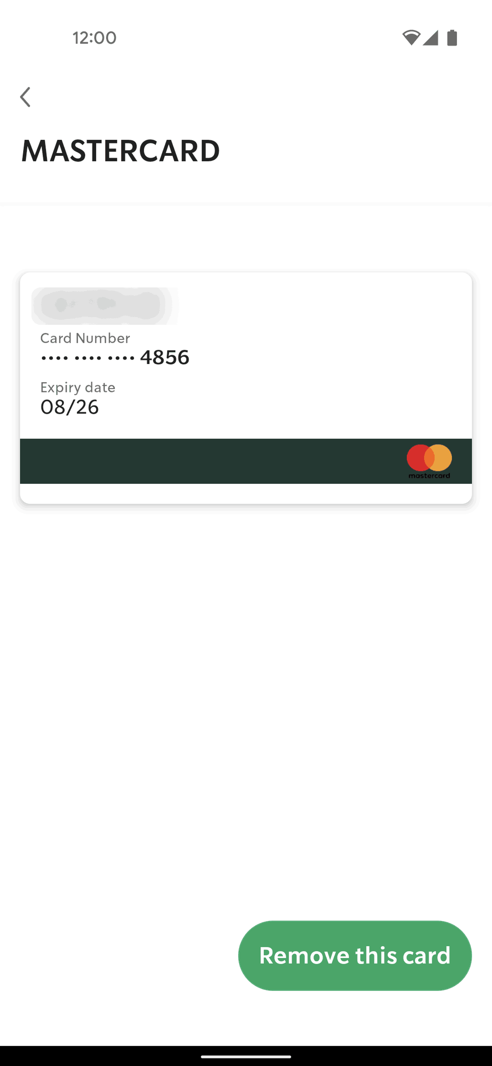 Starbucks Android Food & Drink interface screenshot 12