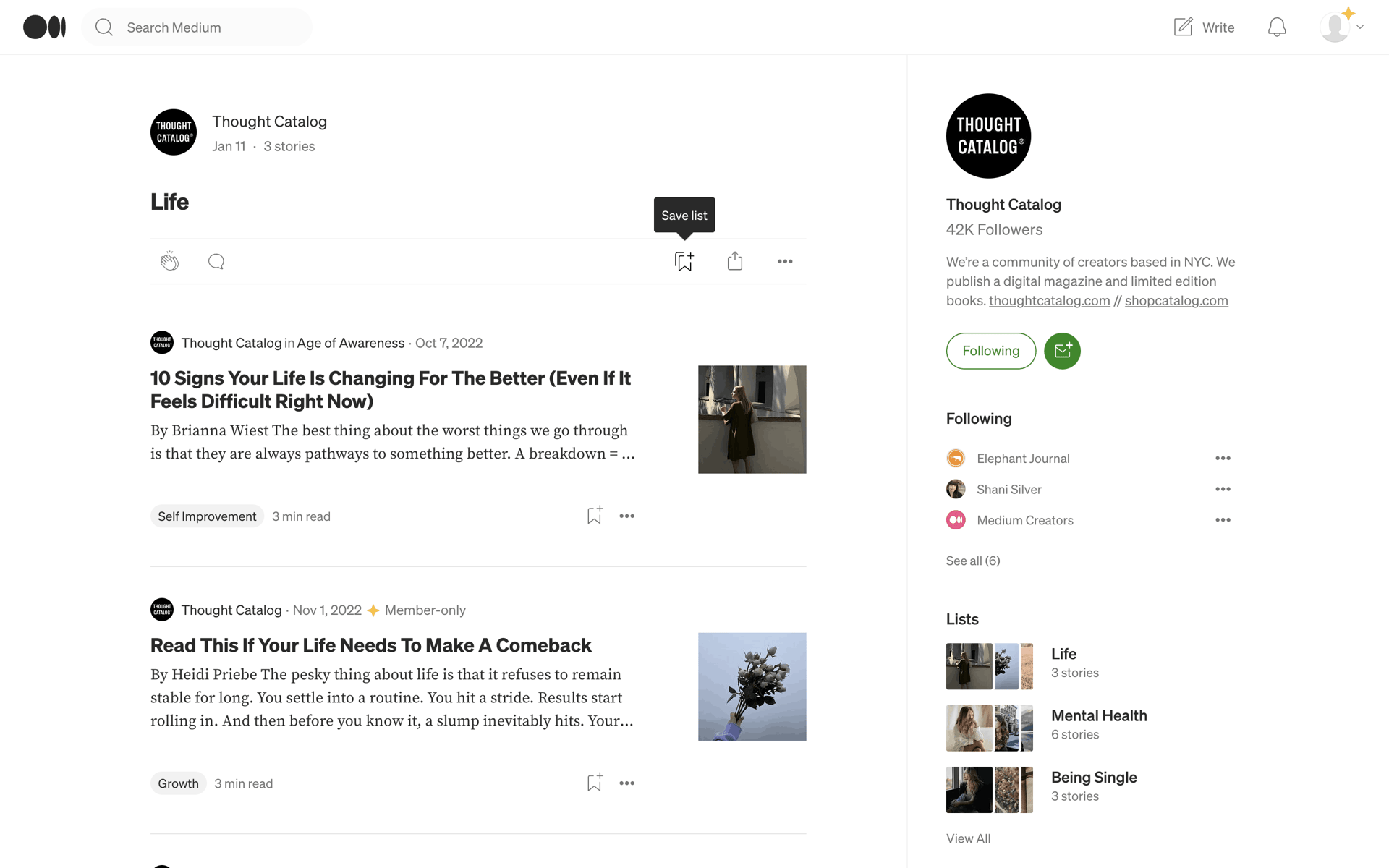 Medium Web News interface screenshot 23