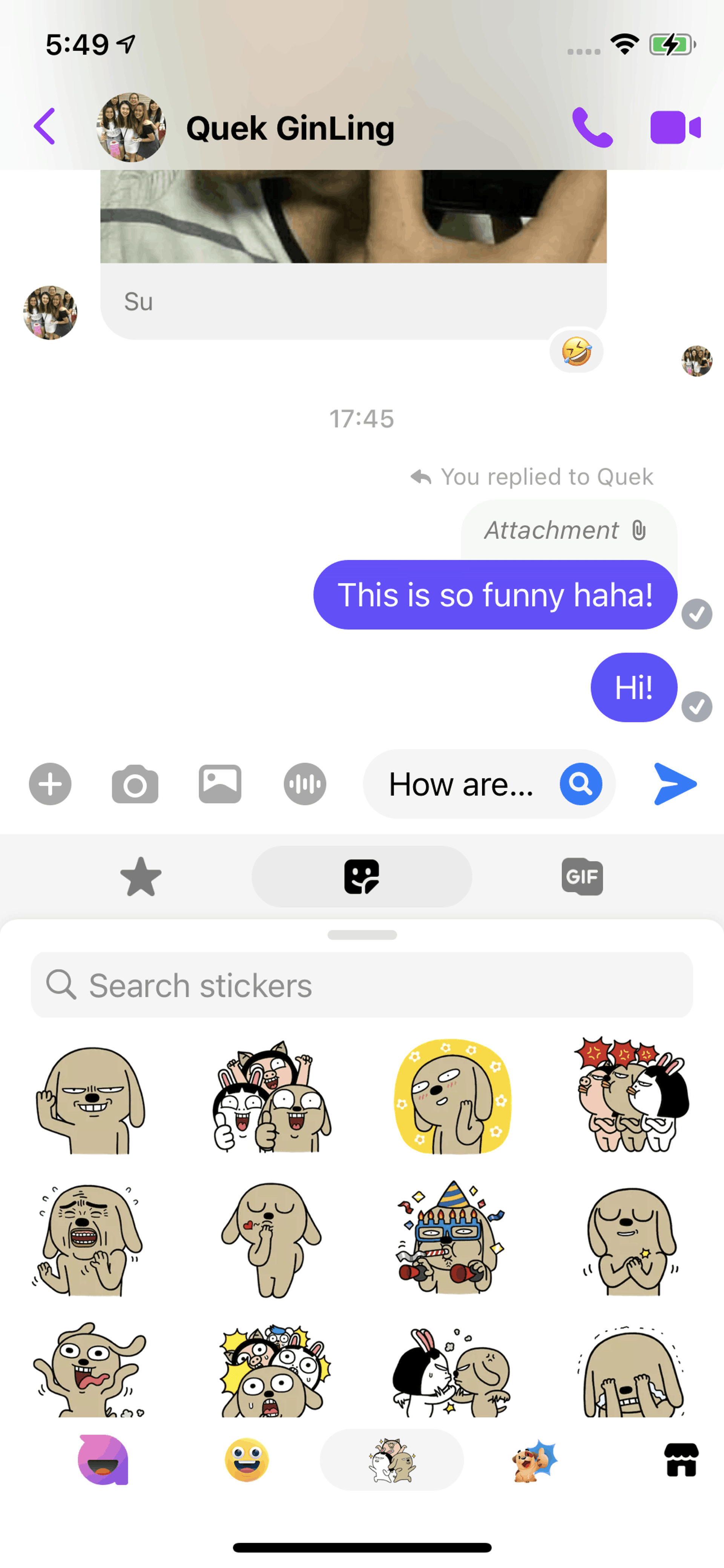 Messenger iOS Social Networking interface screenshot 22
