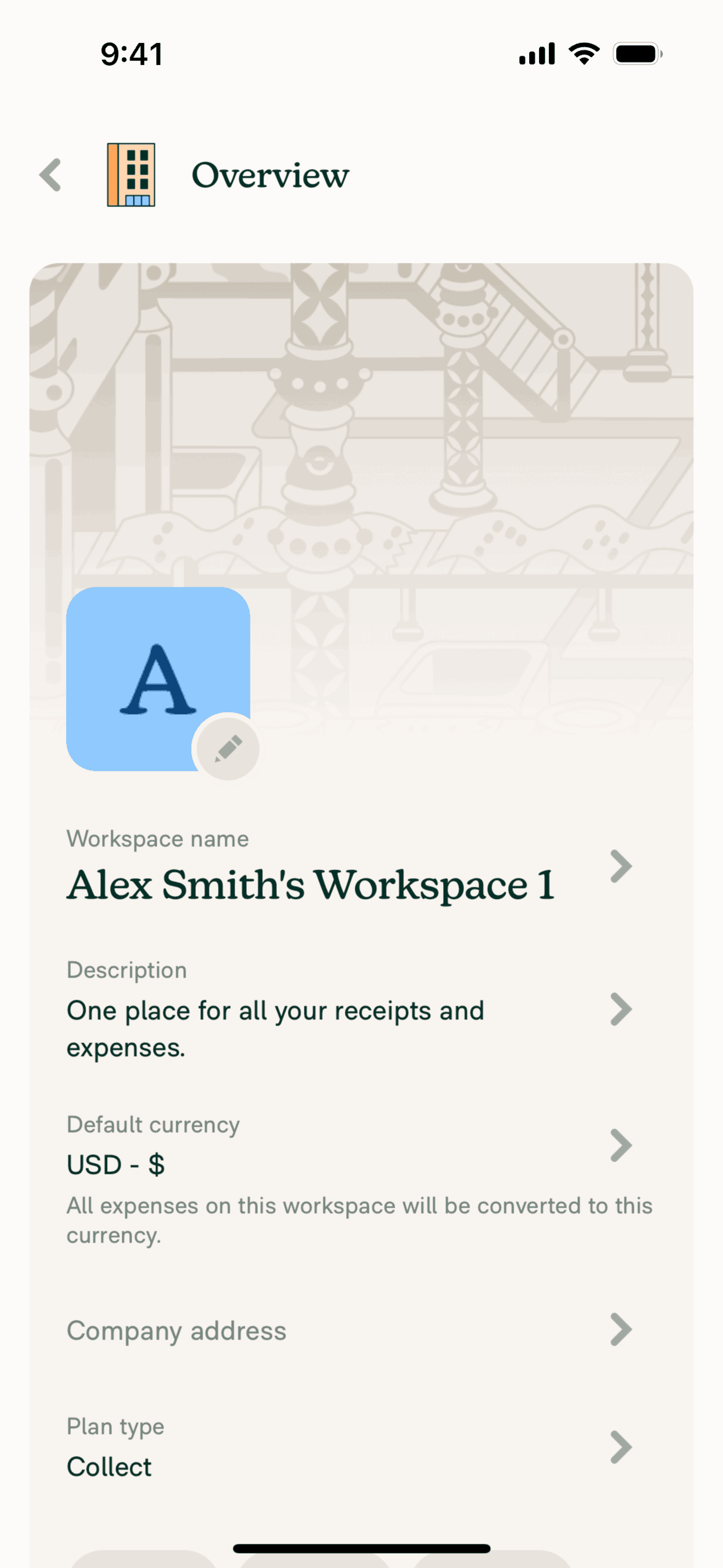 Expensify iOS Finance interface screenshot 15