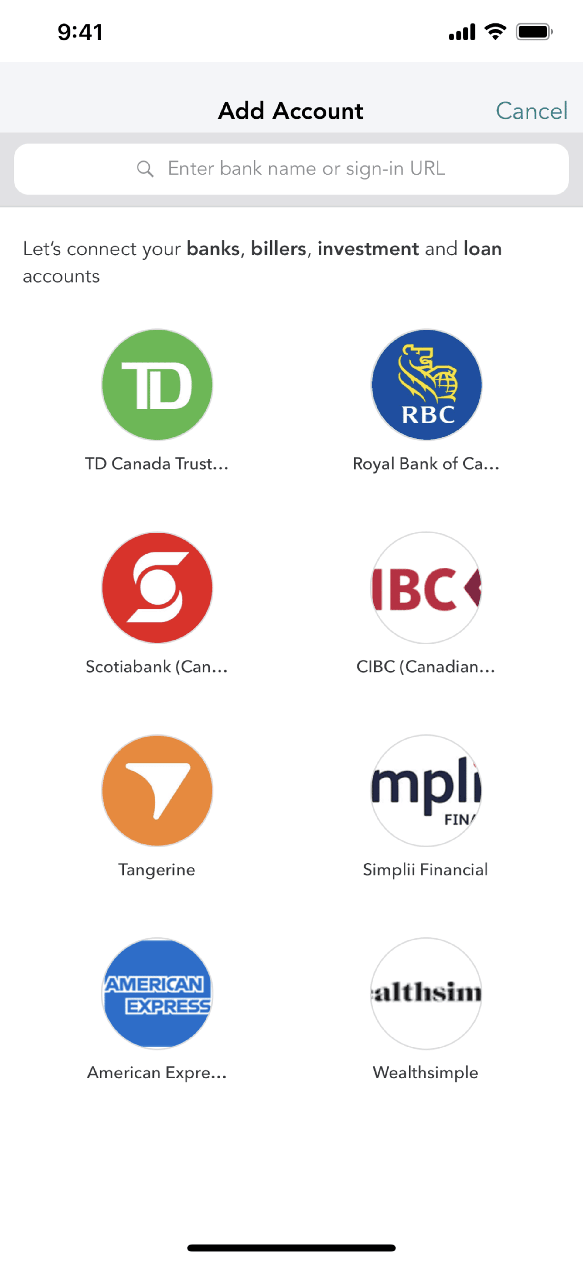 Mint iOS Finance interface screenshot 22