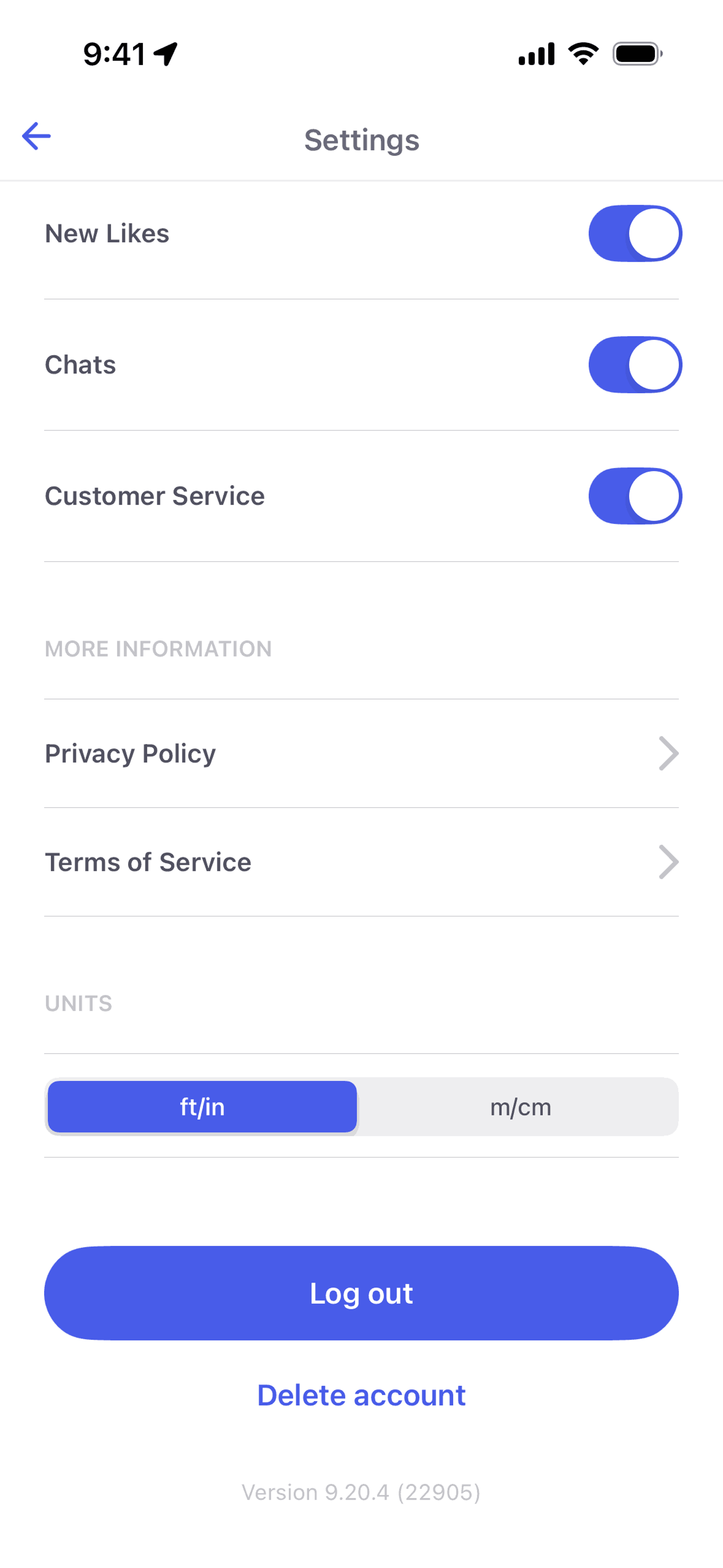 Coffee Meets Bagel iOS dating interface screenshot 19