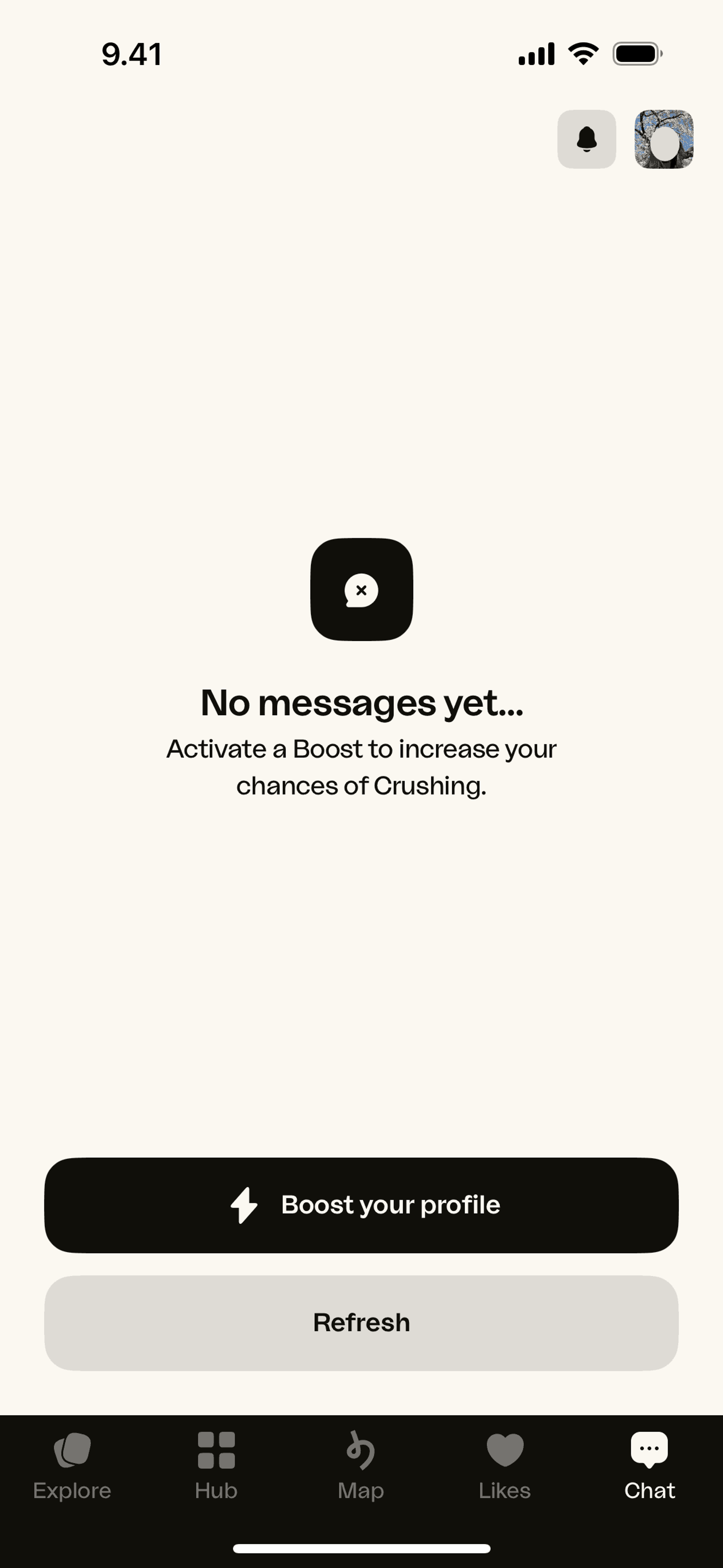 happn iOS Lifestyle interface screenshot 8